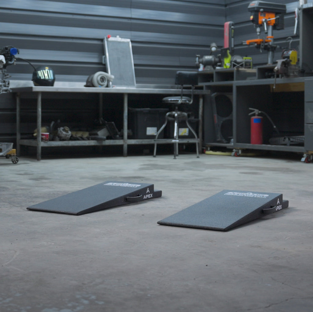 APEX 36-inch Lightweight Foam Trailer Ramp Kit - Set of 2