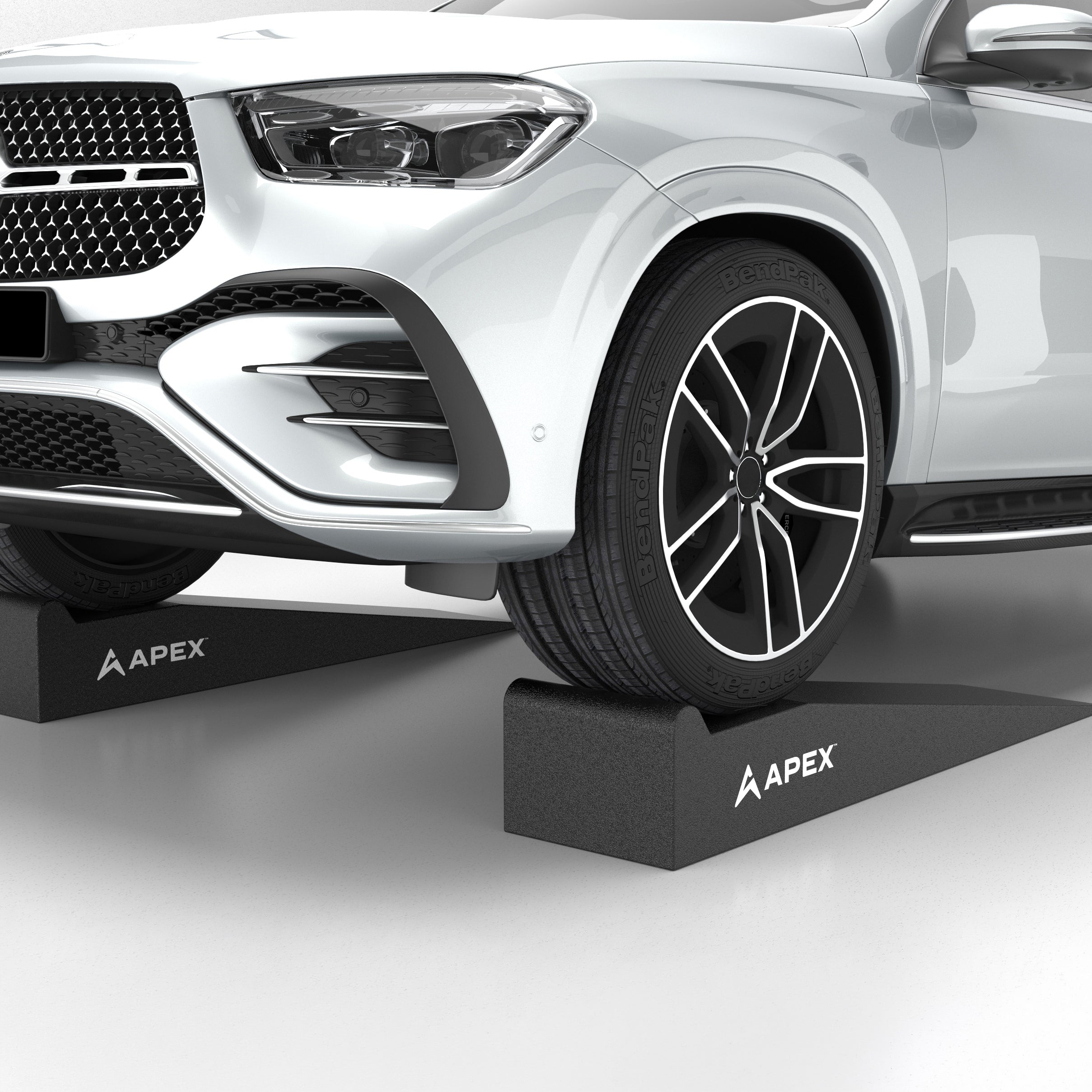 APEX 60-inch Lightweight Foam Garage Ramp Kit - Set of 2