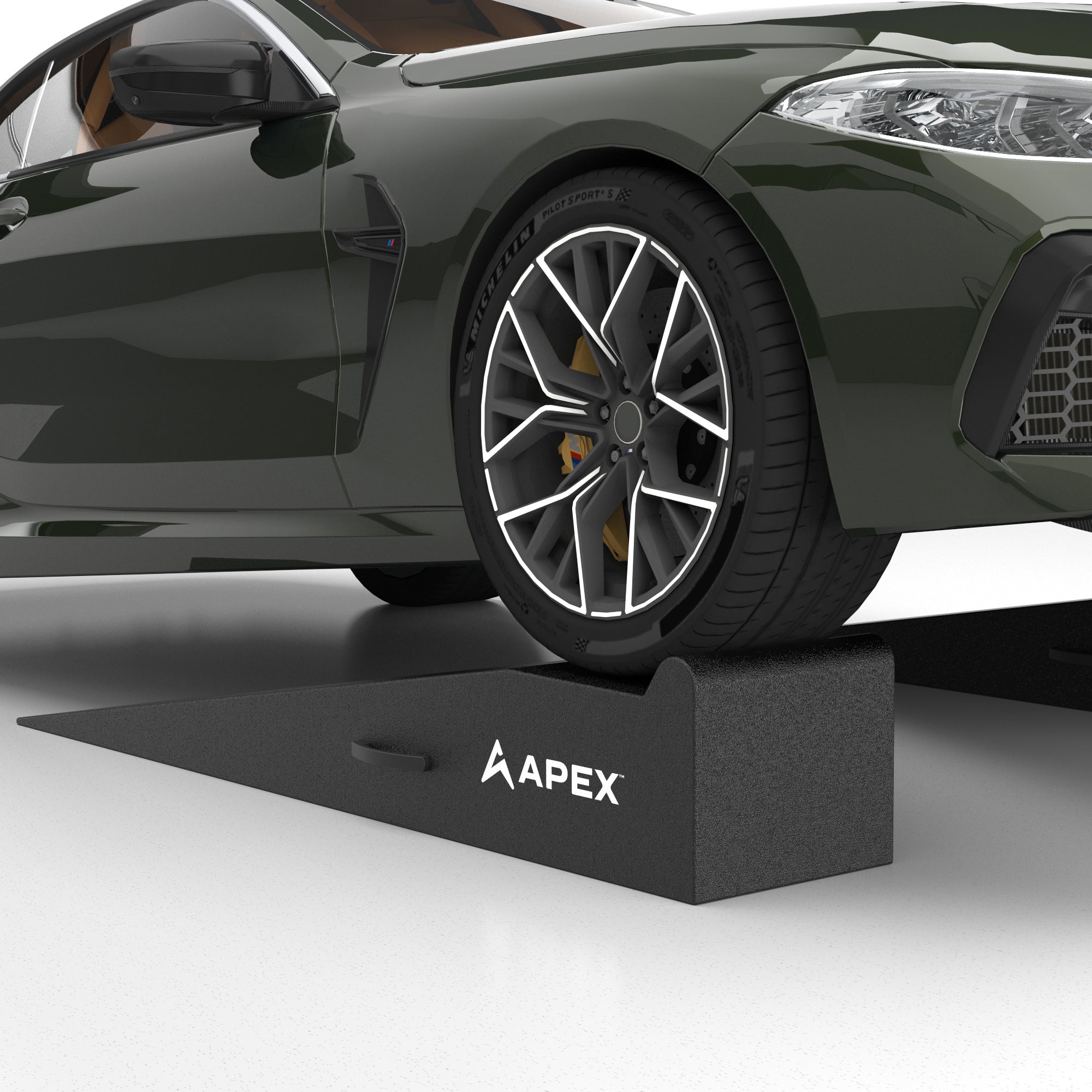 APEX 72-inch Lightweight Foam Garage Ramp Kit - Set of 2