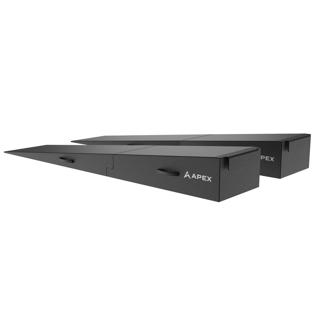 APEX 96-inch Lightweight Foam Four-Post Ramp Kit - Set of 2