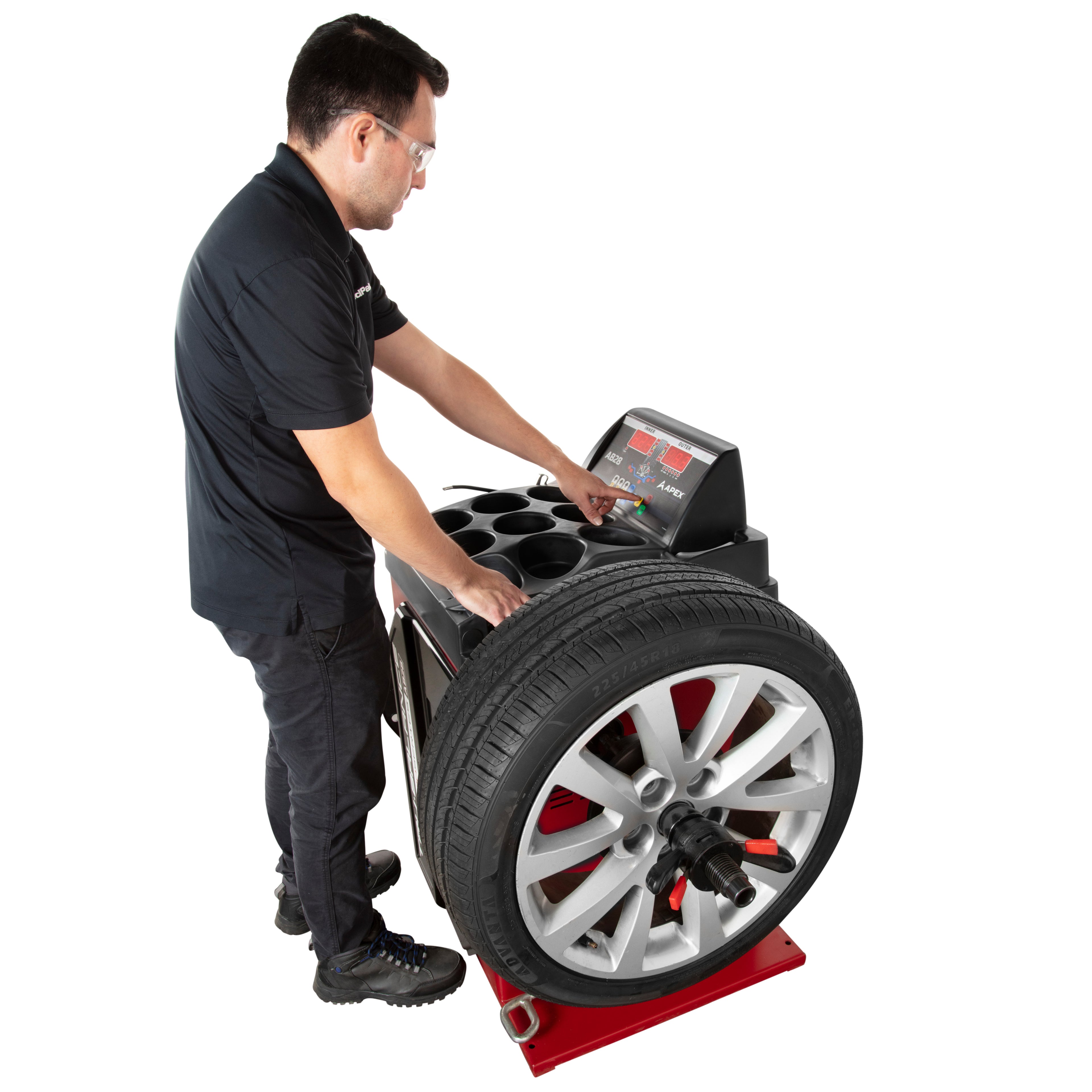 APEX AB28 Wheel Balancer