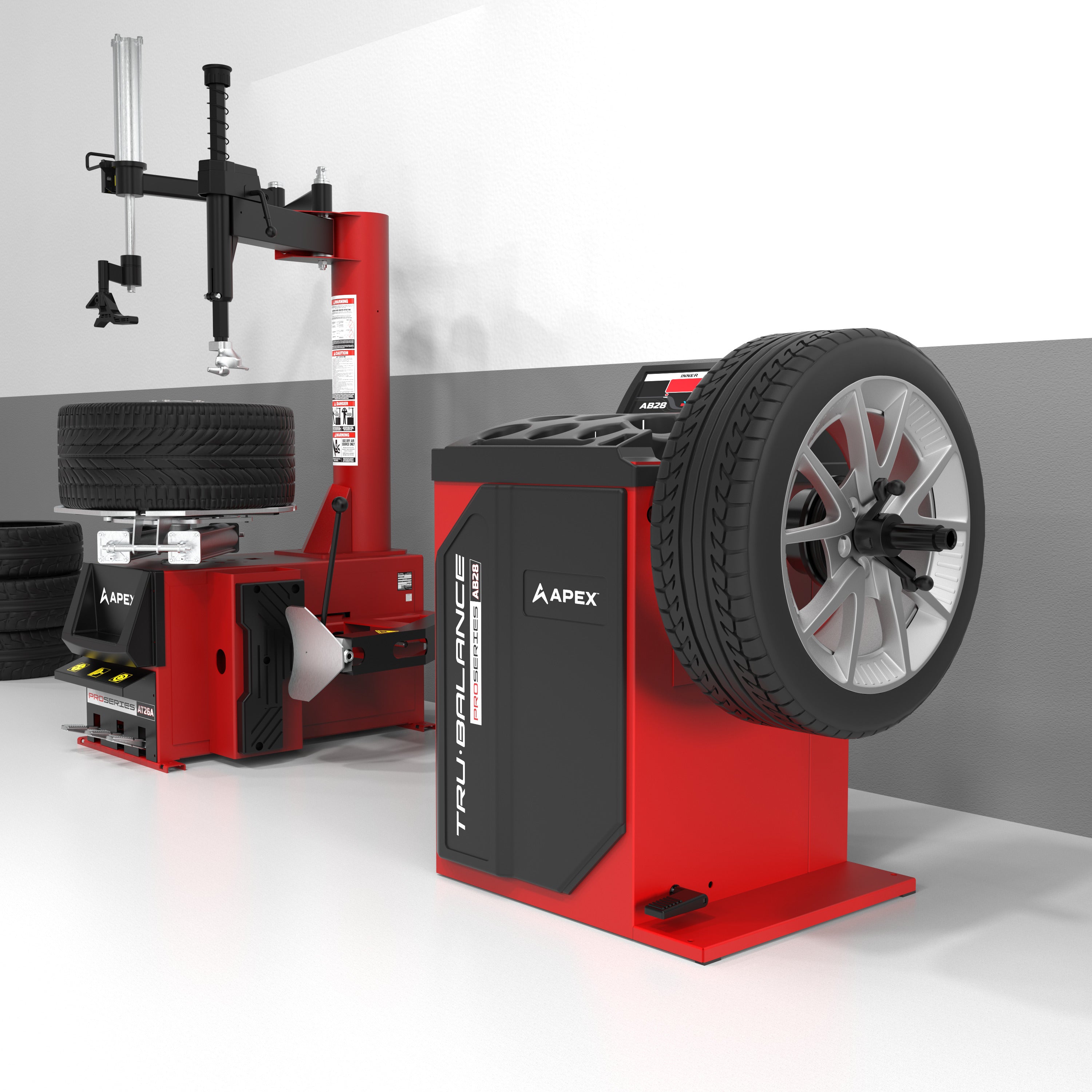 APEX AB28 Wheel Balancer