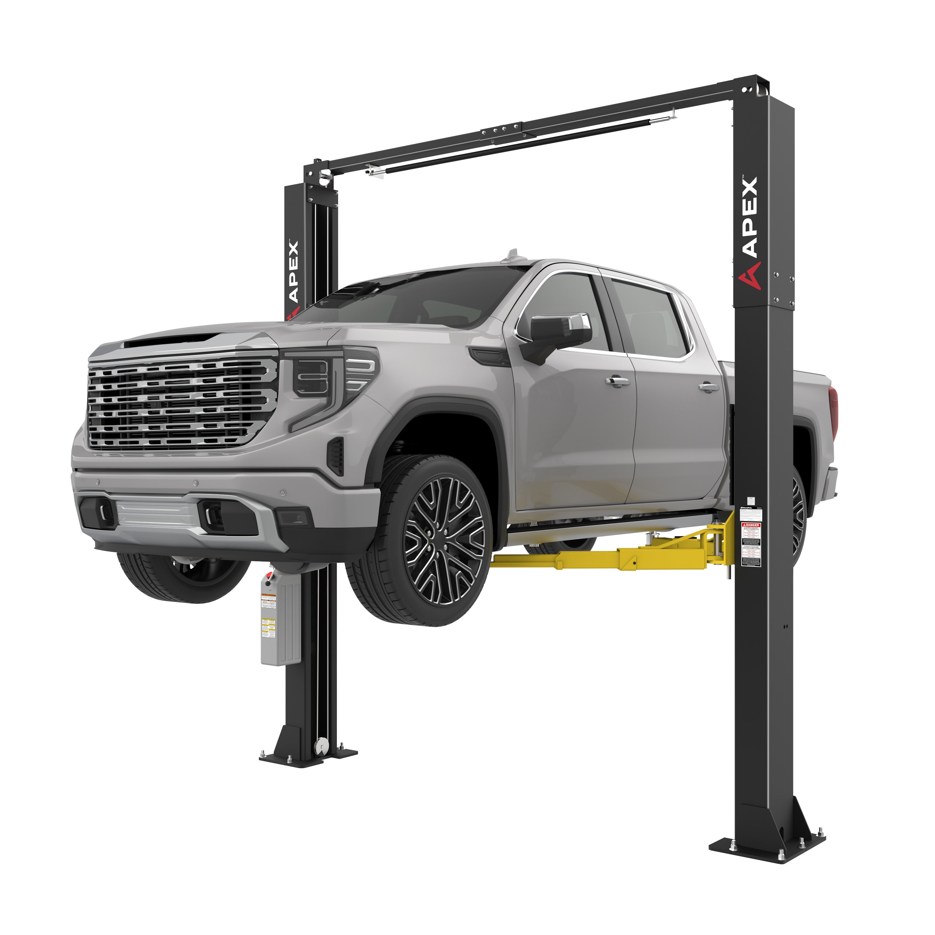 APEX AL10C Clearfloor Two-Post Lift - 10,000-lbs. Capacity