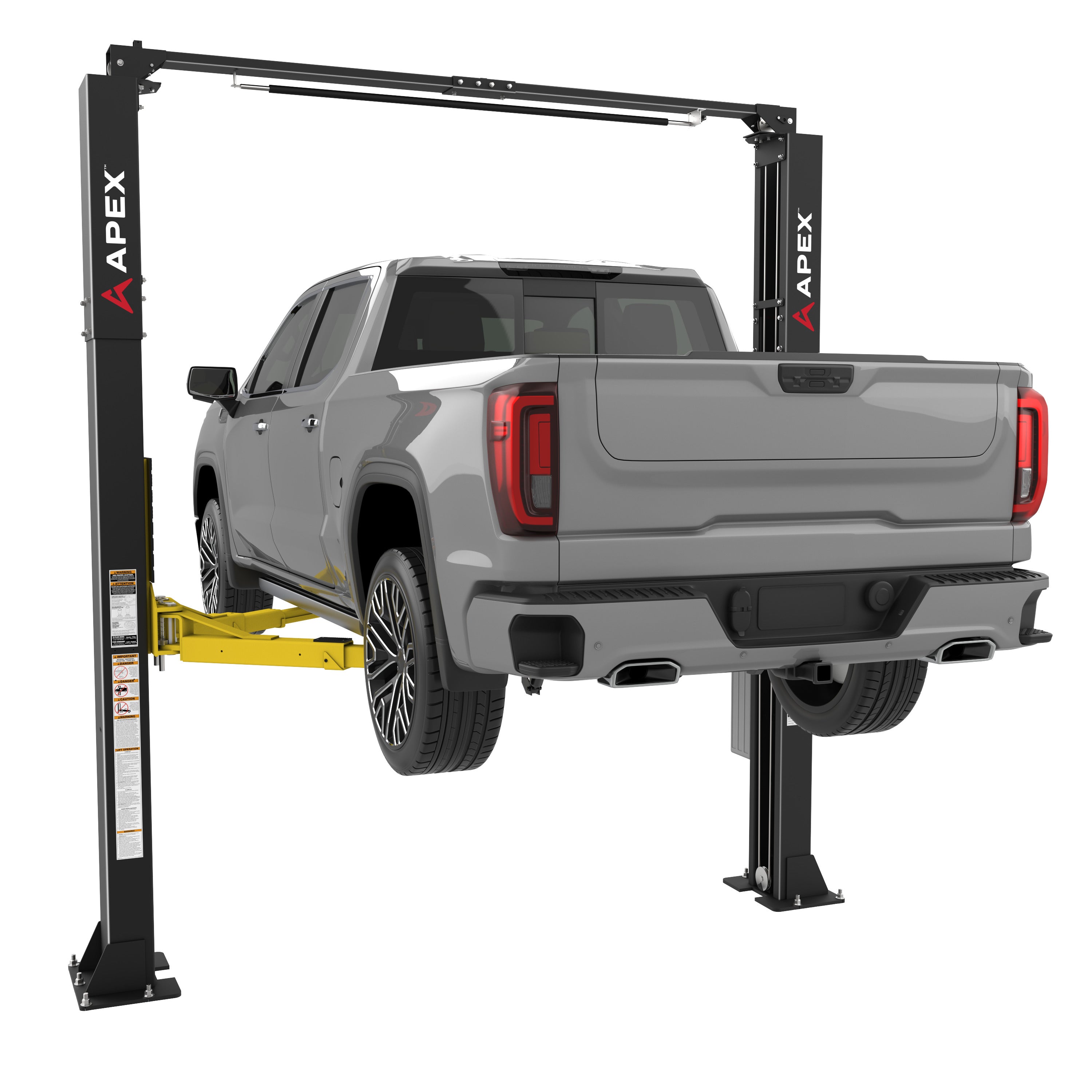 APEX AL10C Clearfloor Two-Post Lift - 10,000-lbs. Capacity