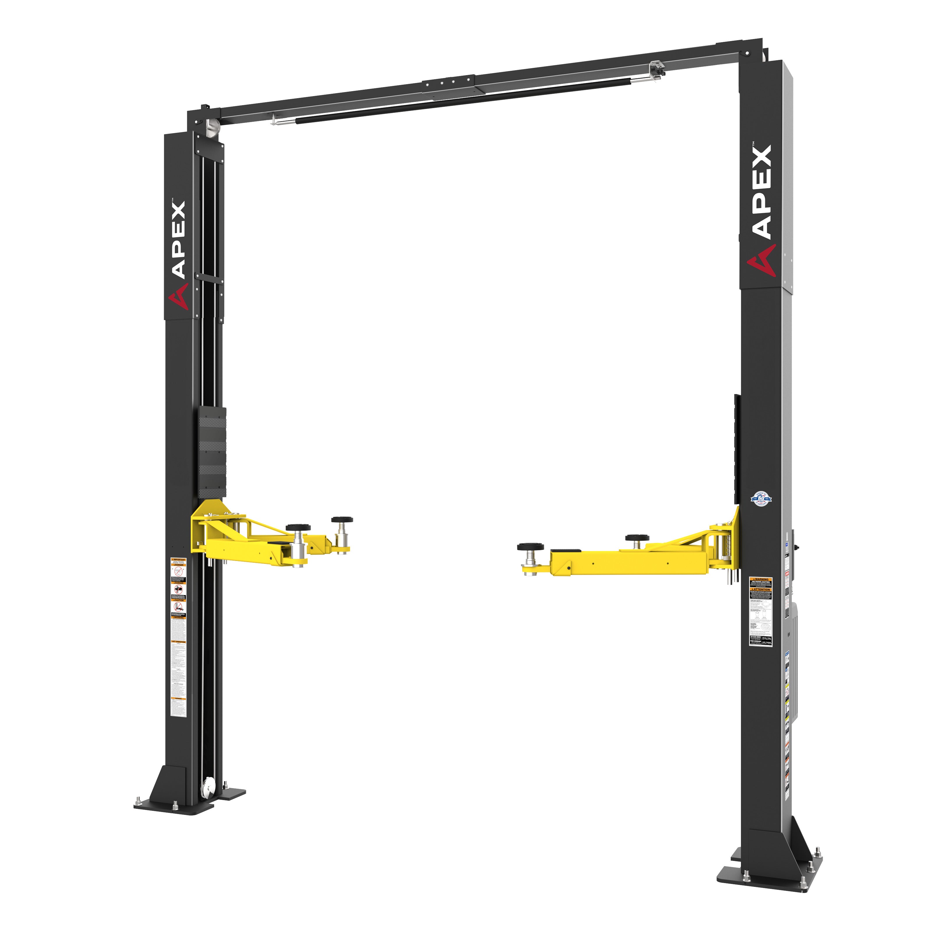 APEX AL10C Clearfloor Two-Post Lift - 10,000-lbs. Capacity