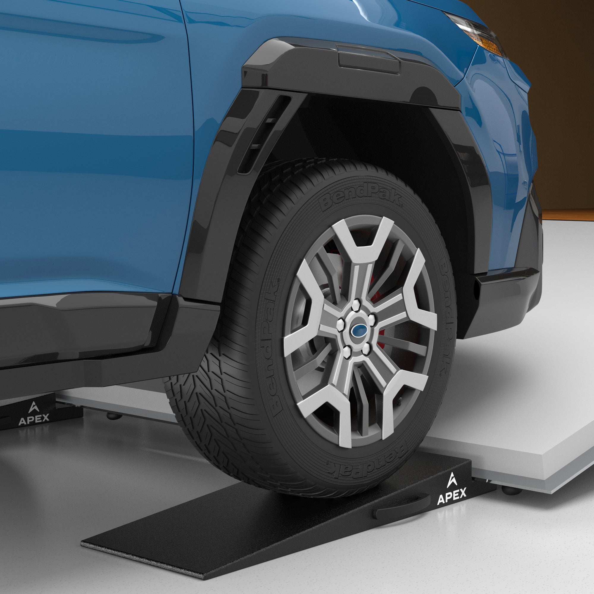 APEX 36-inch Lightweight Foam Trailer Ramp Kit - Set of 2