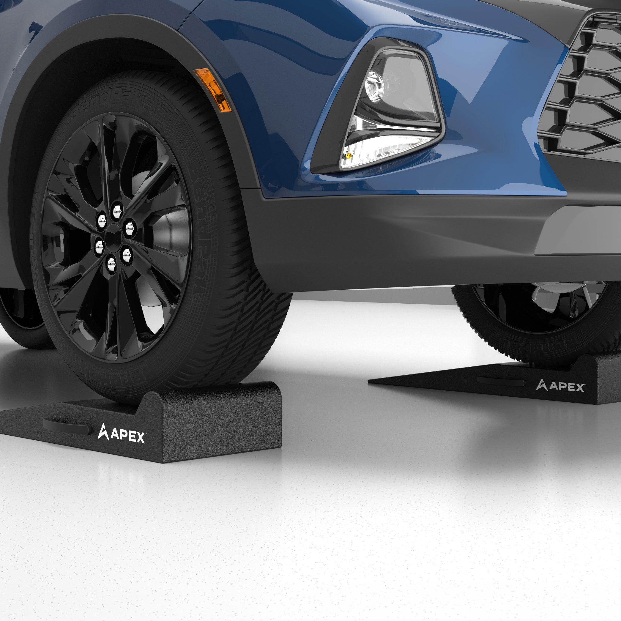 APEX 36-inch Lightweight Foam Garage Ramp Kit - Set of 2