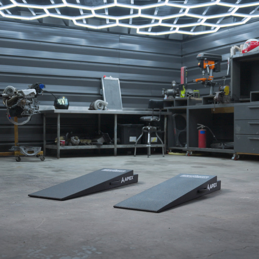 APEX 48-inch Lightweight Foam Trailer Ramp Kit - Set of 2