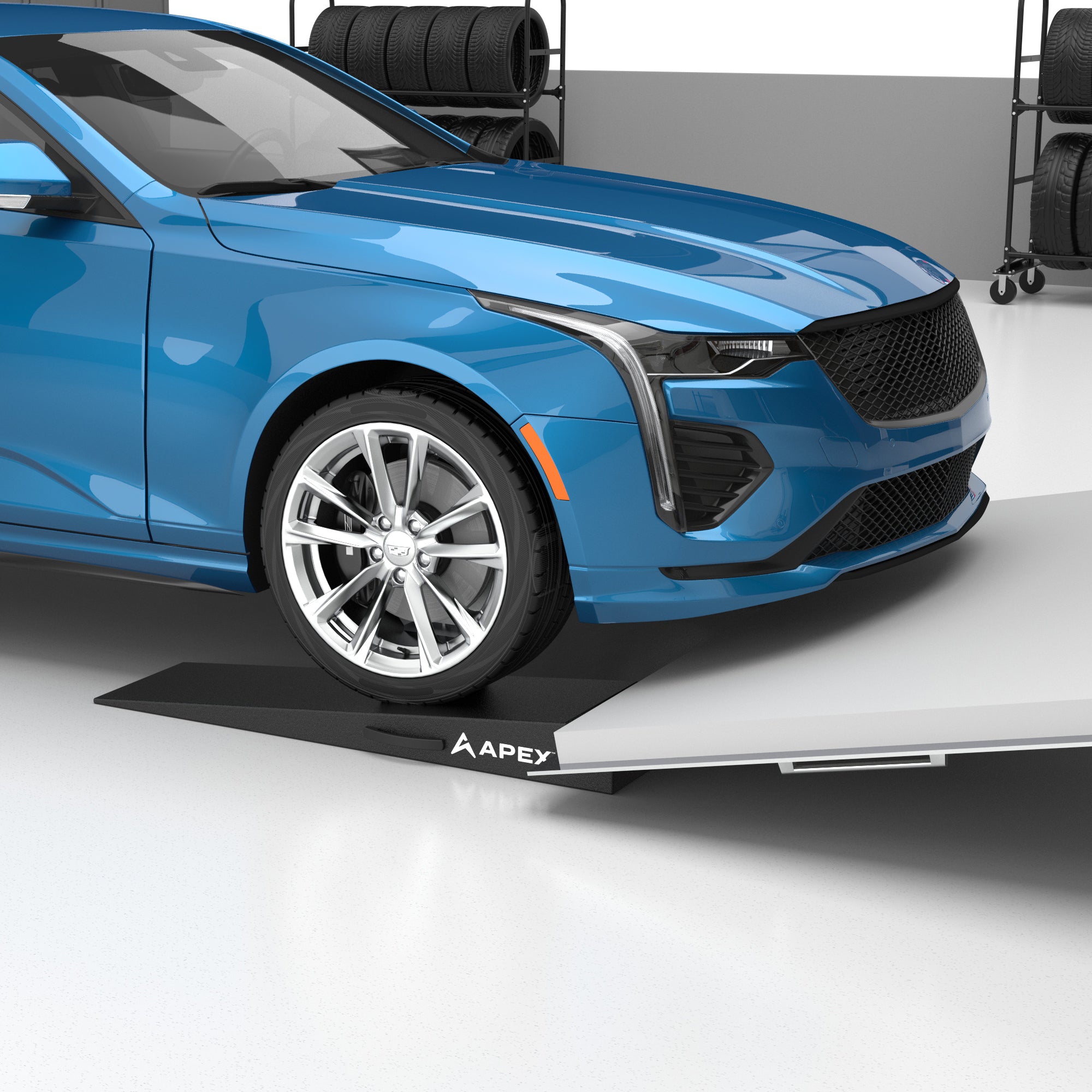 APEX 48-inch Lightweight Foam Trailer Ramp Kit - Set of 2