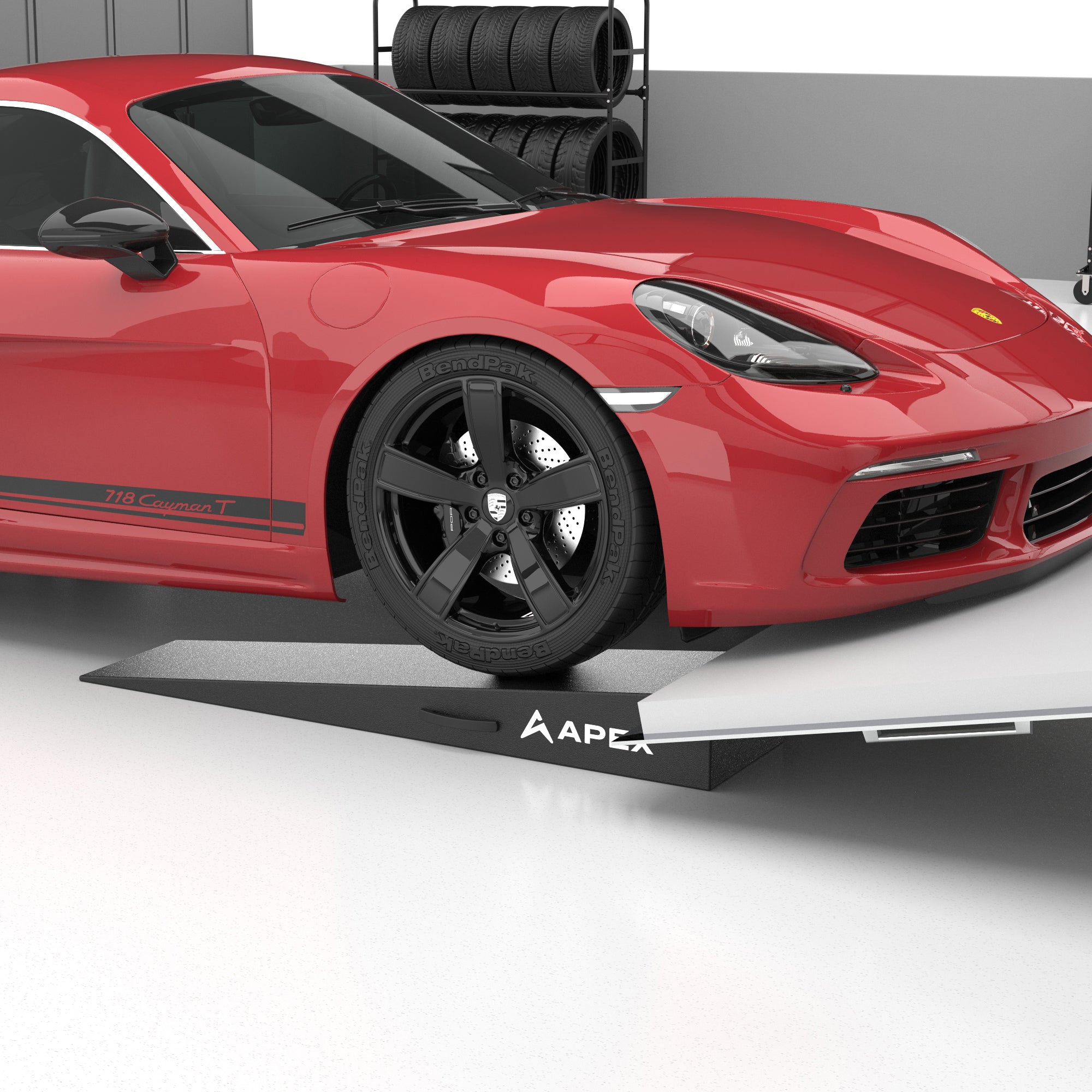 APEX 60-inch Lightweight Foam Trailer Ramp Kit - Set of 2