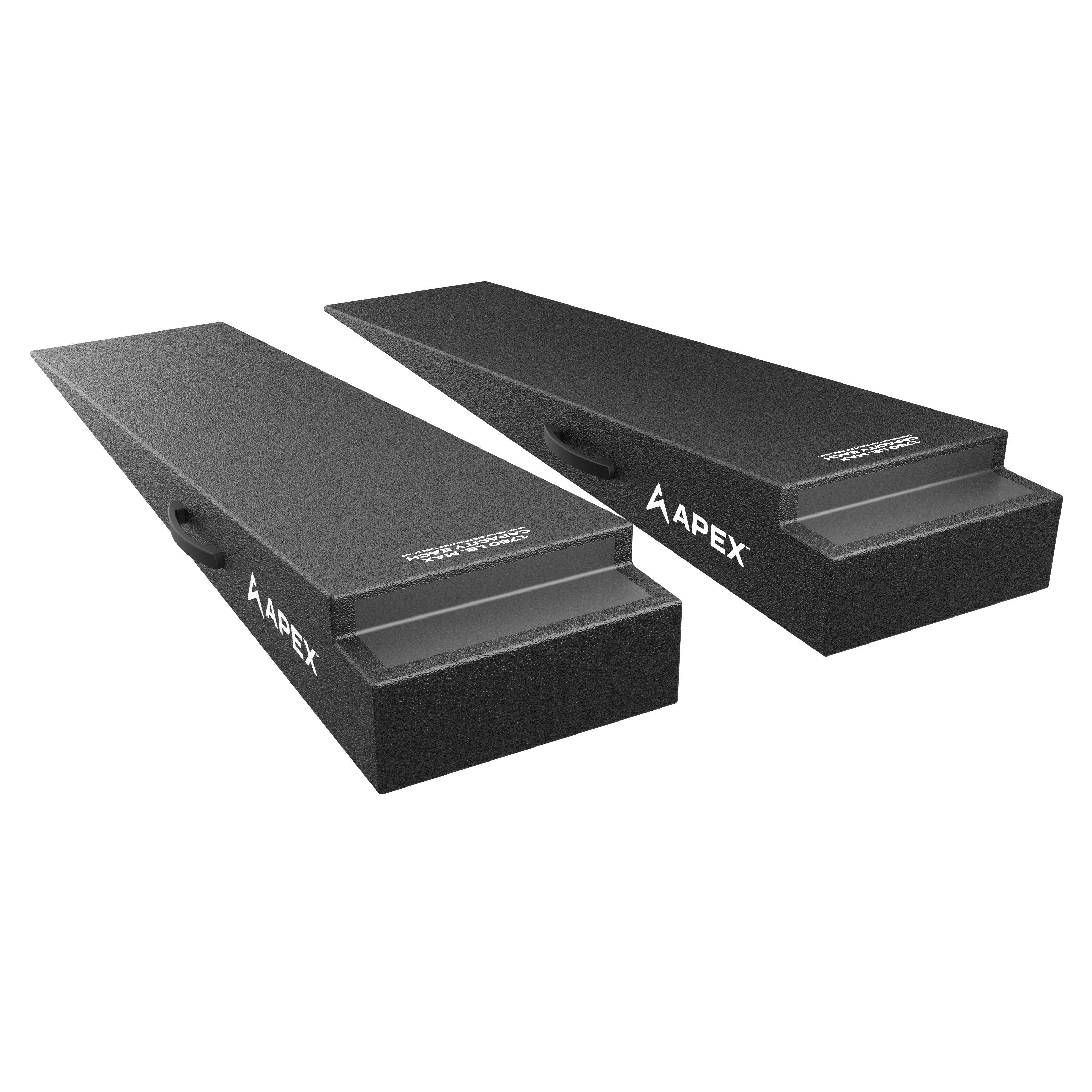 APEX 60-inch Lightweight Foam Trailer Ramp Kit - Set of 2