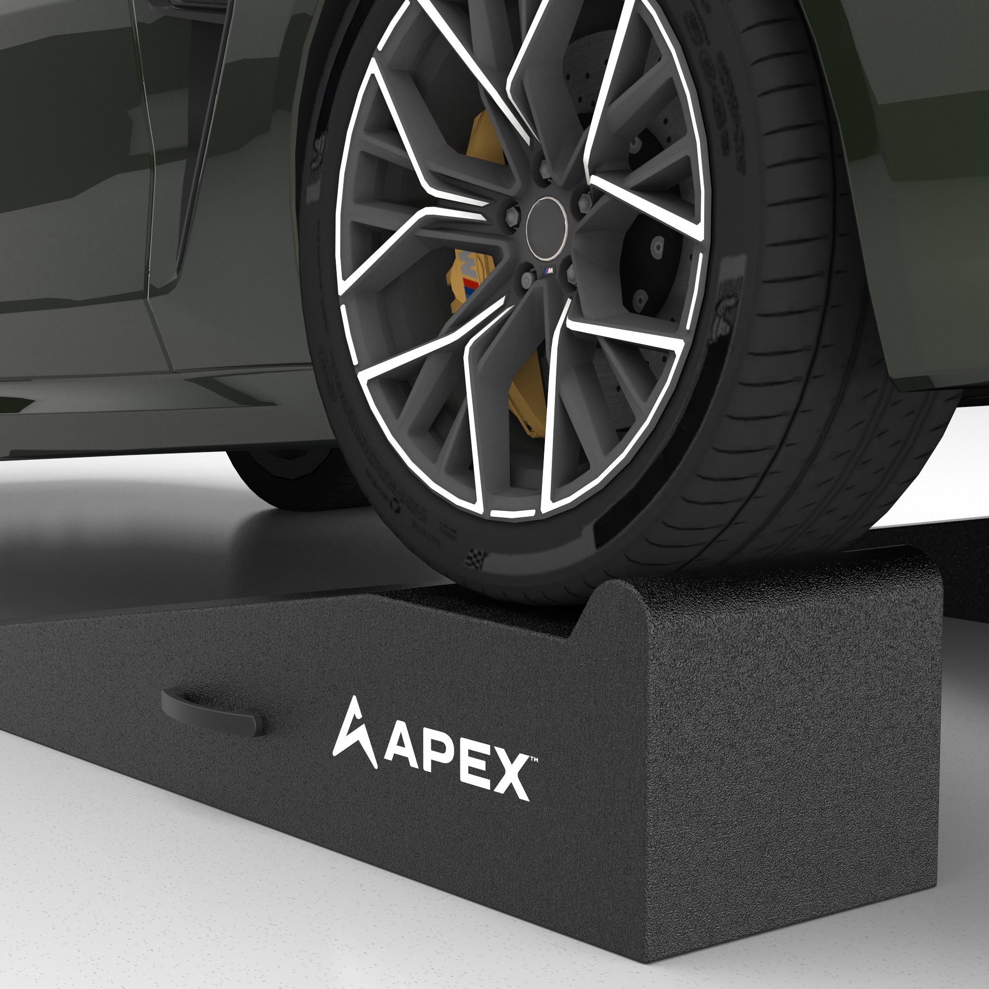 APEX 72-inch Lightweight Foam Garage Ramp Kit - Set of 2