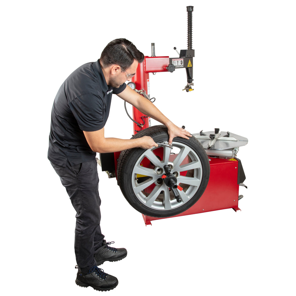 APEX AT26 and AB24M Tire Changer and Wheel Balancer Combo