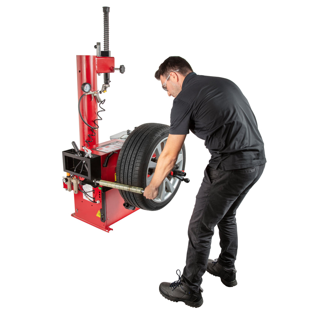 APEX AT26 and AB24M Tire Changer and Wheel Balancer Combo