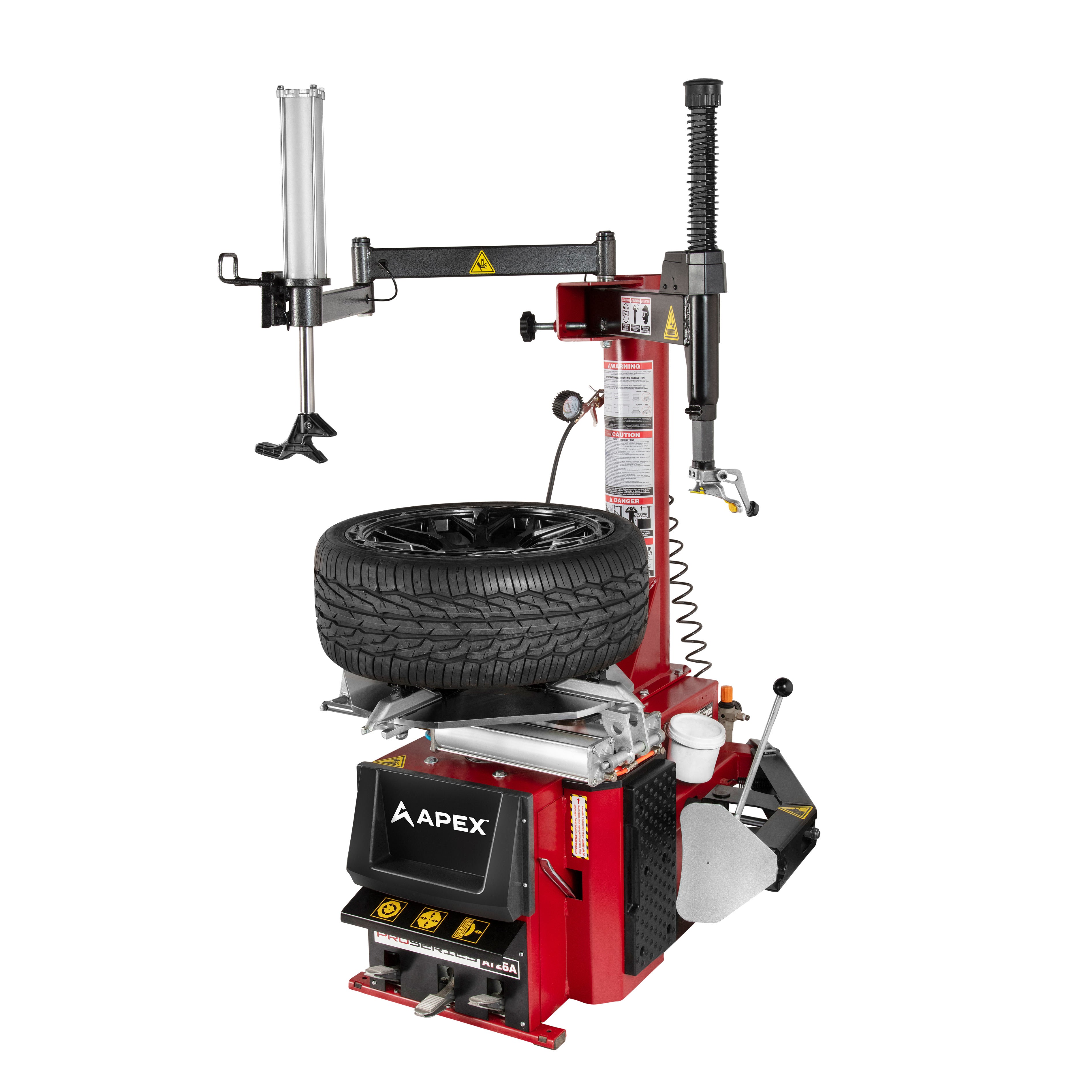 APEX AT26A Swing Arm Tire Changer with Assist Tower