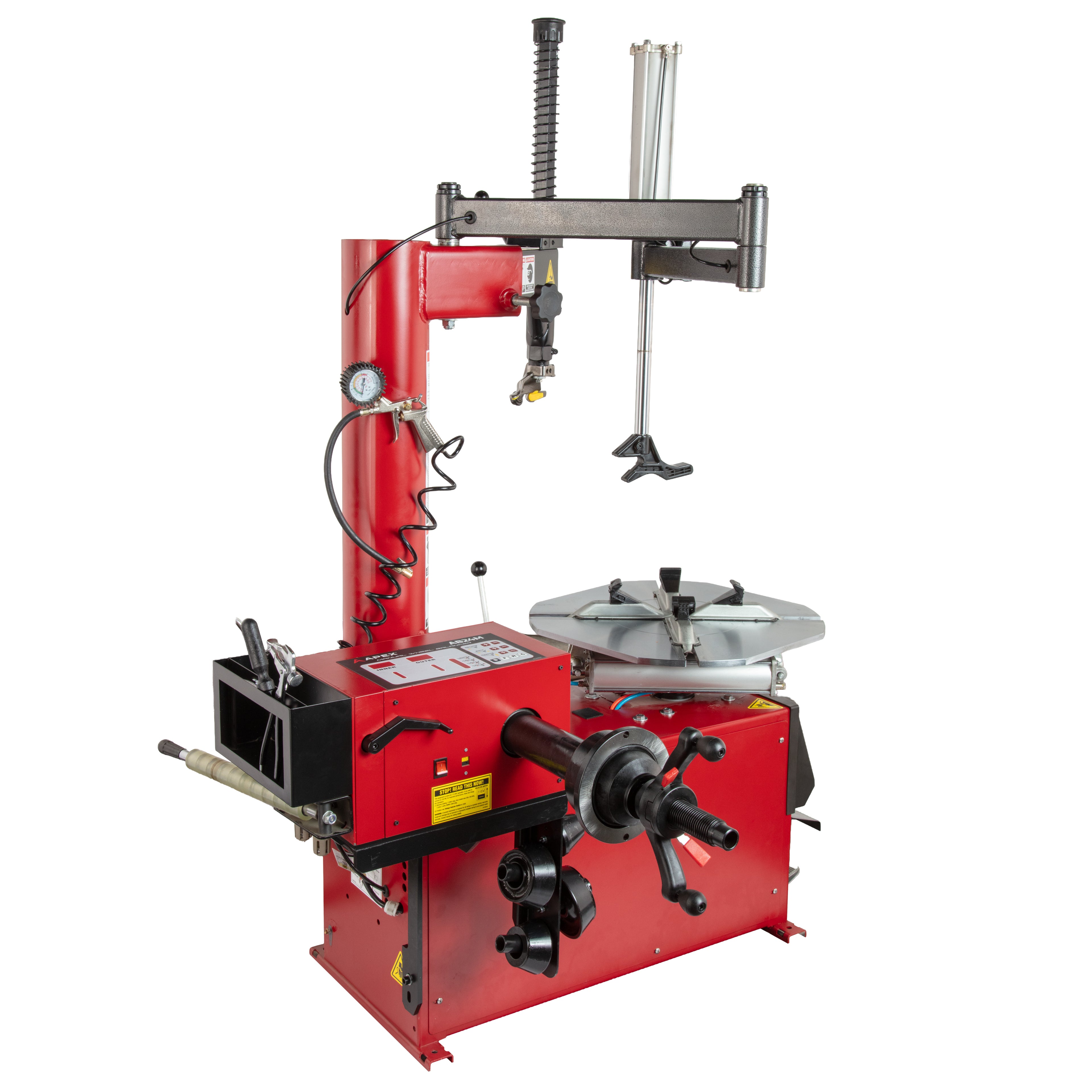 APEX AT26A and AB24M Tire Changer and Wheel Balancer Combo