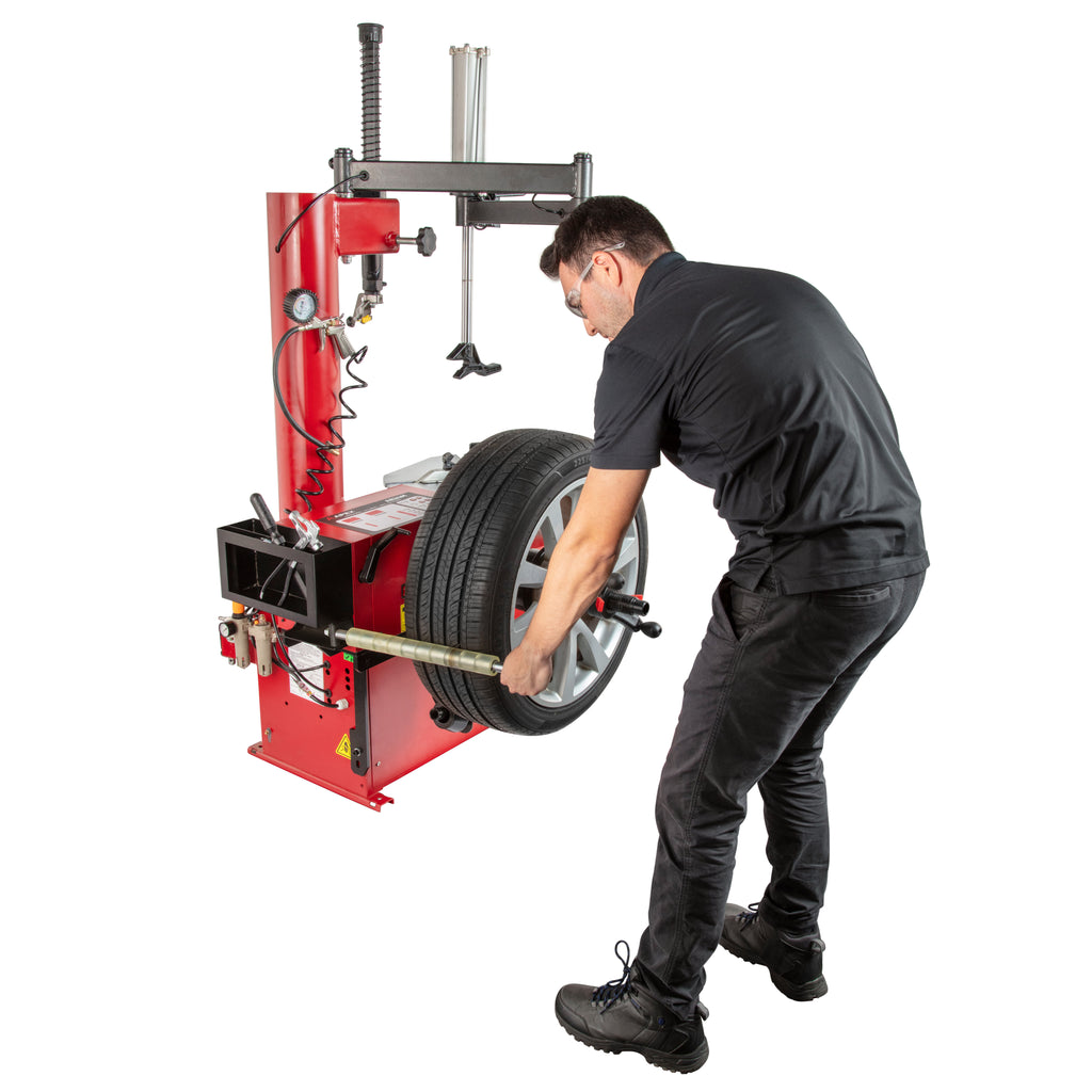 APEX AT26A and AB24M Tire Changer and Wheel Balancer Combo