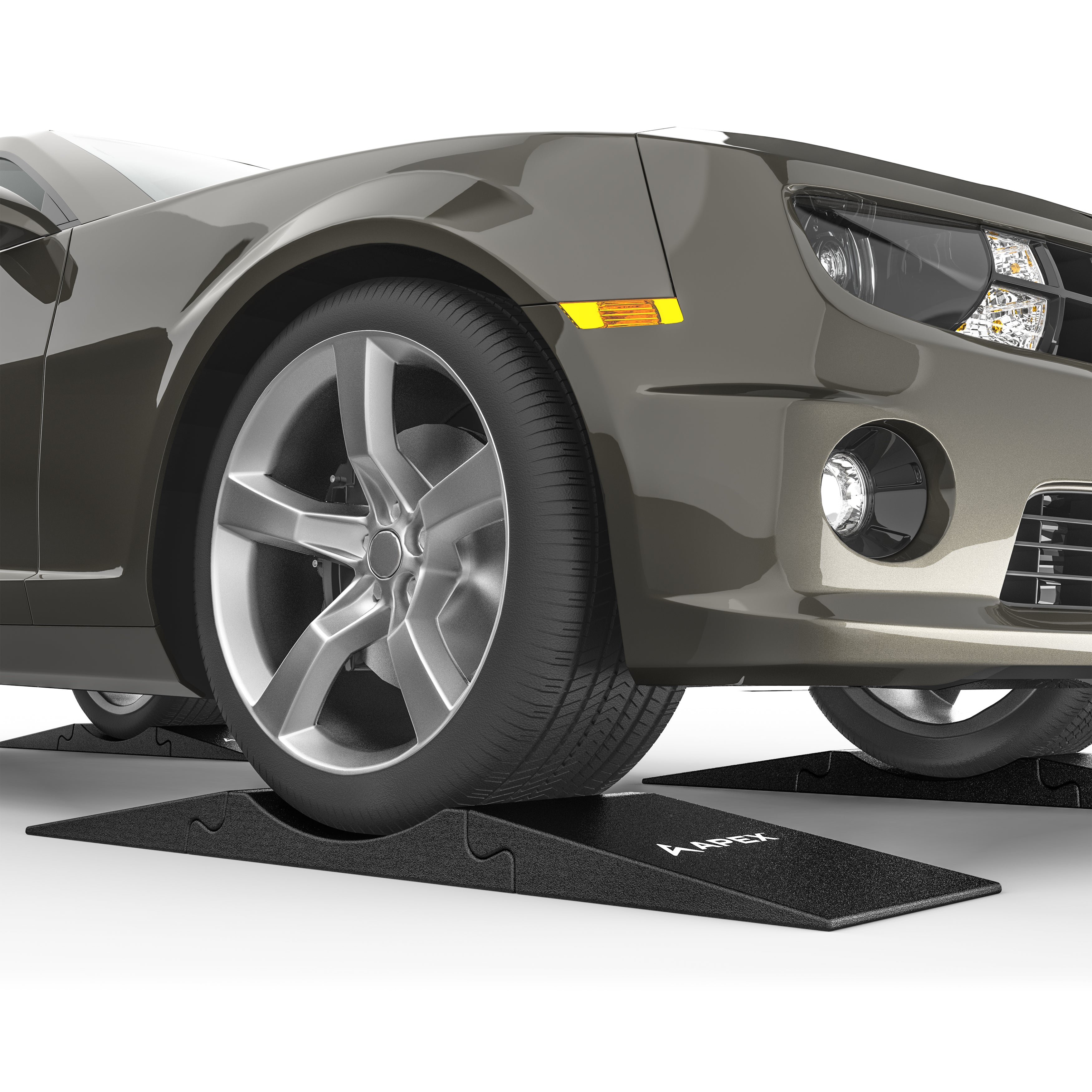 APEX 30-in. tire saver ramps help protect tires on stored cars and garage vehicles.