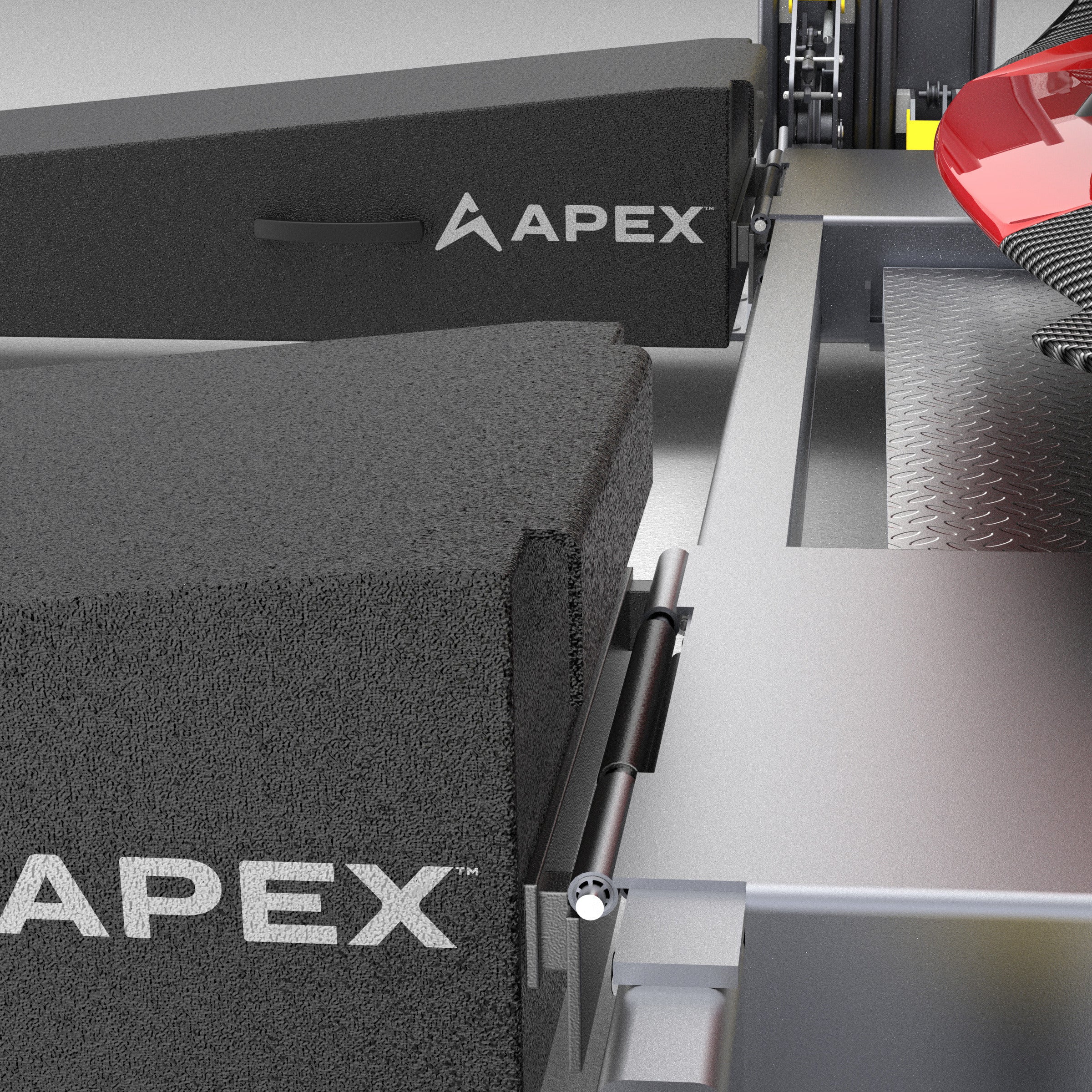 APEX Ramp Receiver Brackets for BendPak 7K to 9K Four-Post Lifts - Set of 2