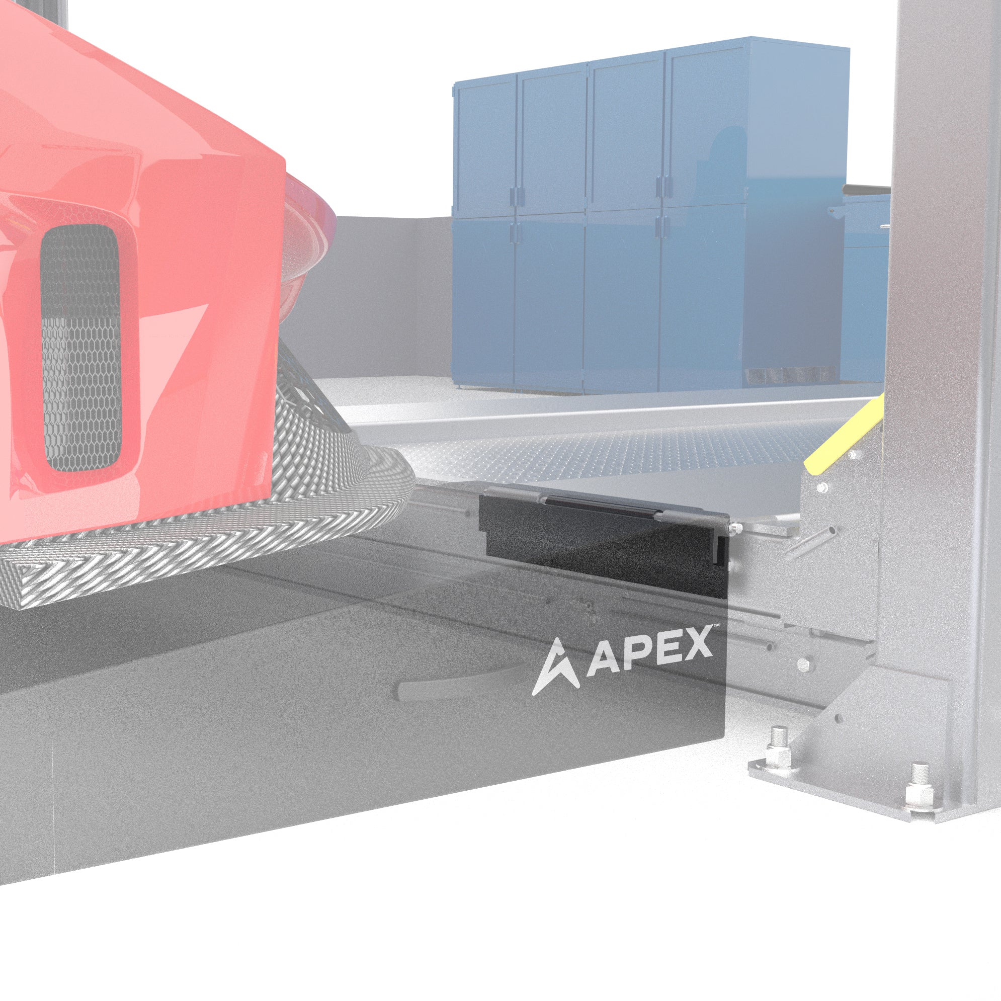 APEX Ramp Receiver Brackets for BendPak 7K to 9K Four-Post Lifts - Set of 2