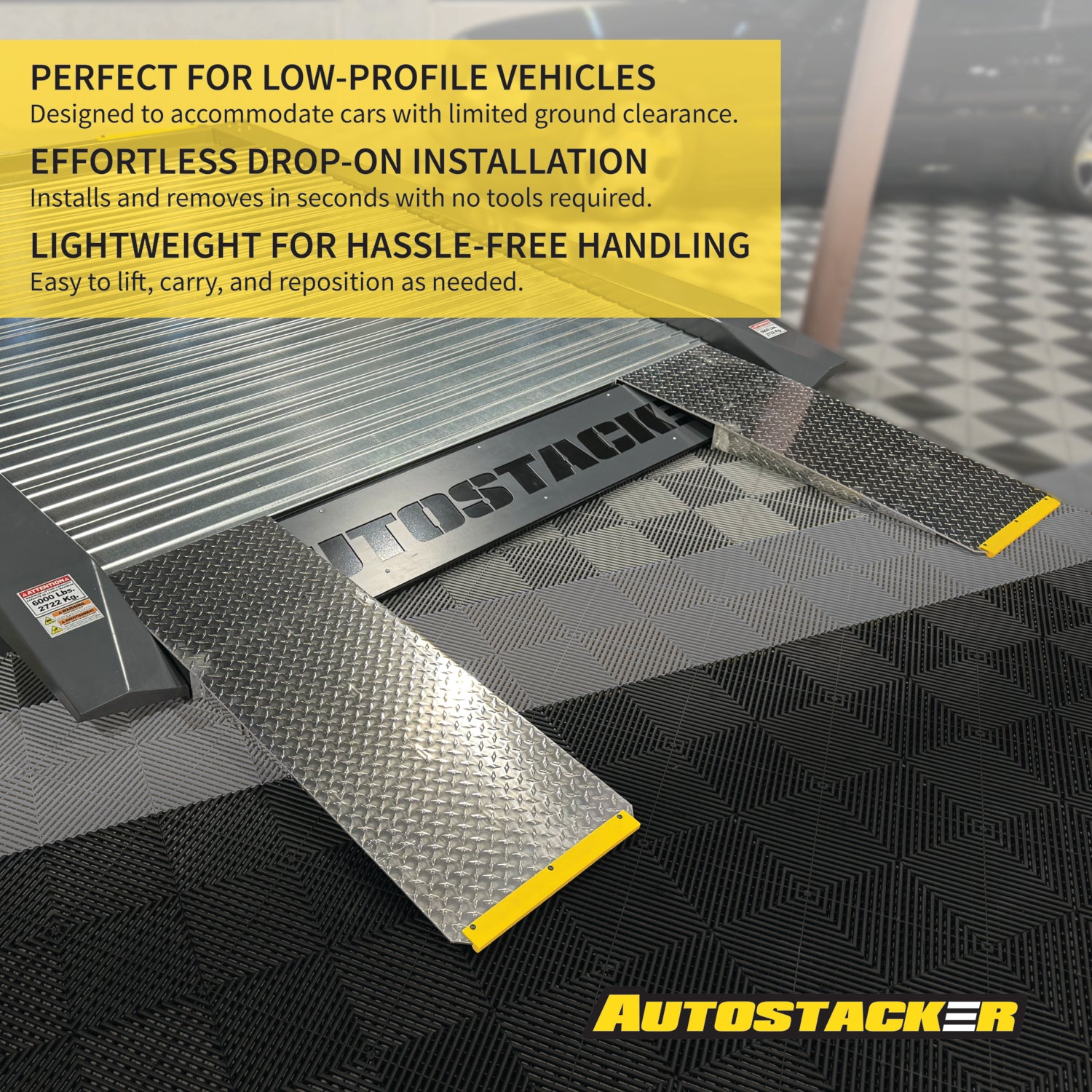 A6S Extended Aluminum 48-inch Approach Ramps