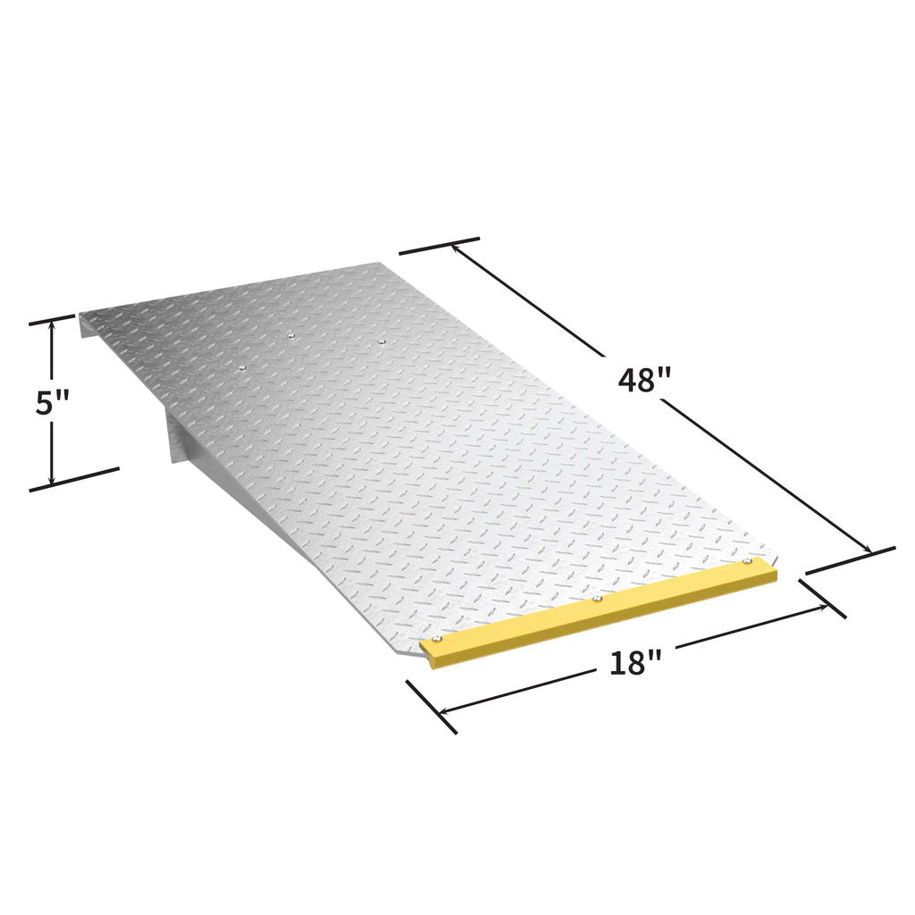 A6S Extended Aluminum 48-inch Approach Ramps