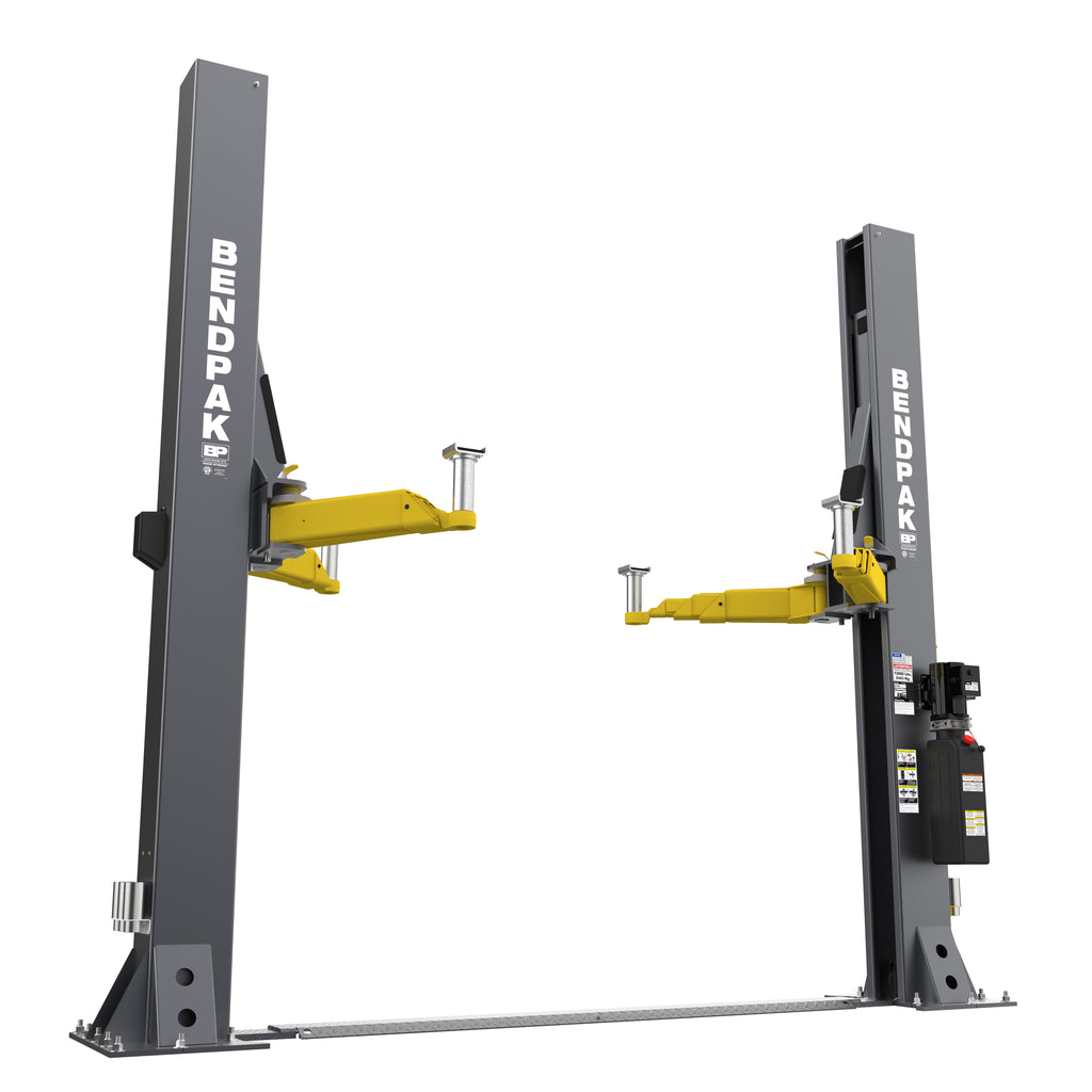 BendPak 12APF Open-Top Two-Post Car Lift - 12,000-lbs. Capacity - Low-Ceiling