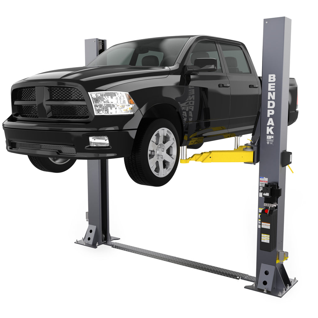 BendPak 12APF Open-Top Two-Post Car Lift - 12,000-lbs. Capacity - Low-Ceiling