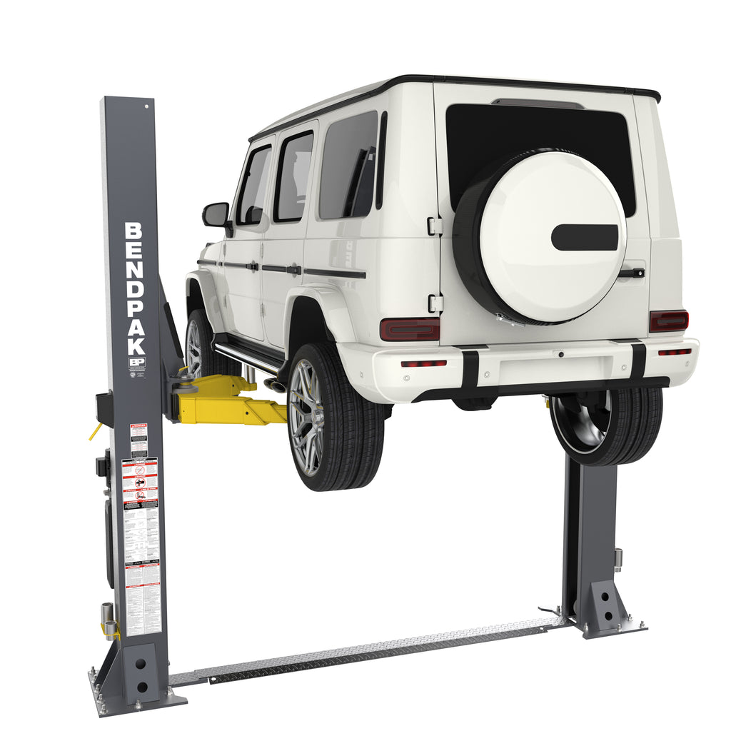 BendPak 12APF Open-Top Two-Post Car Lift - 12,000-lbs. Capacity - Low-Ceiling