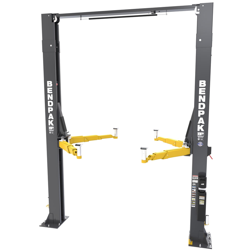 BendPak 12APX-192 Two-Post Car Lift - 12,000-lbs. Capacity - High-Rise - 192-in. Extended Height