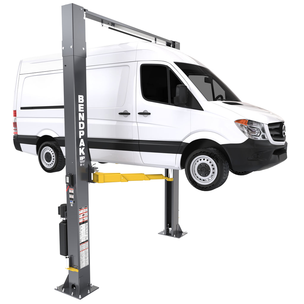 BendPak 12APX-192 Two-Post Car Lift - 12,000-lbs. Capacity - High-Rise - 192-in. Extended Height