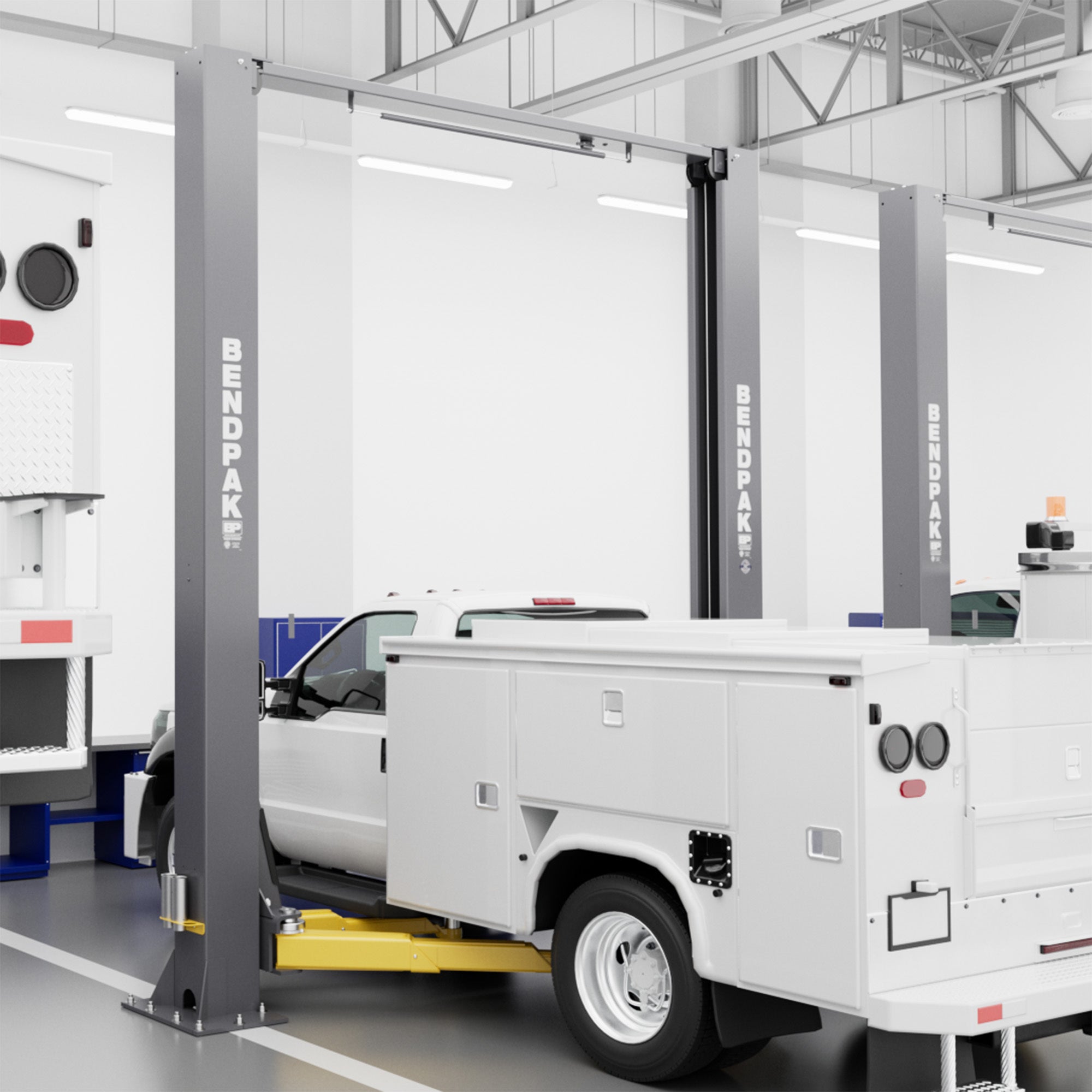 BendPak 12APX Two-Post Car Lift - 12,000-lbs. Capacity - High-Rise