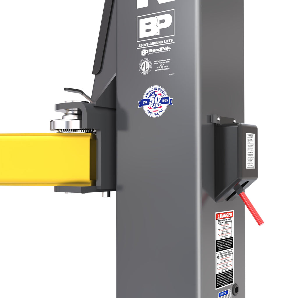 BendPak 12APX Two-Post Car Lift - 12,000-lbs. Capacity - High-Rise