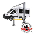 BendPak 16AP-192 extended-height 16,000-lb. ALI Certified two-post lift.
