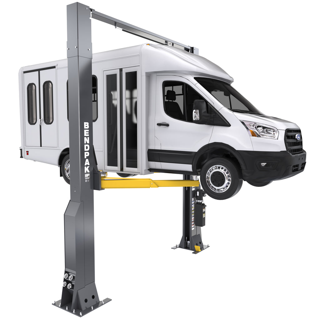 BendPak 16AP-192 extended-height lift for 16,000-lb. heavy-duty vehicle service.