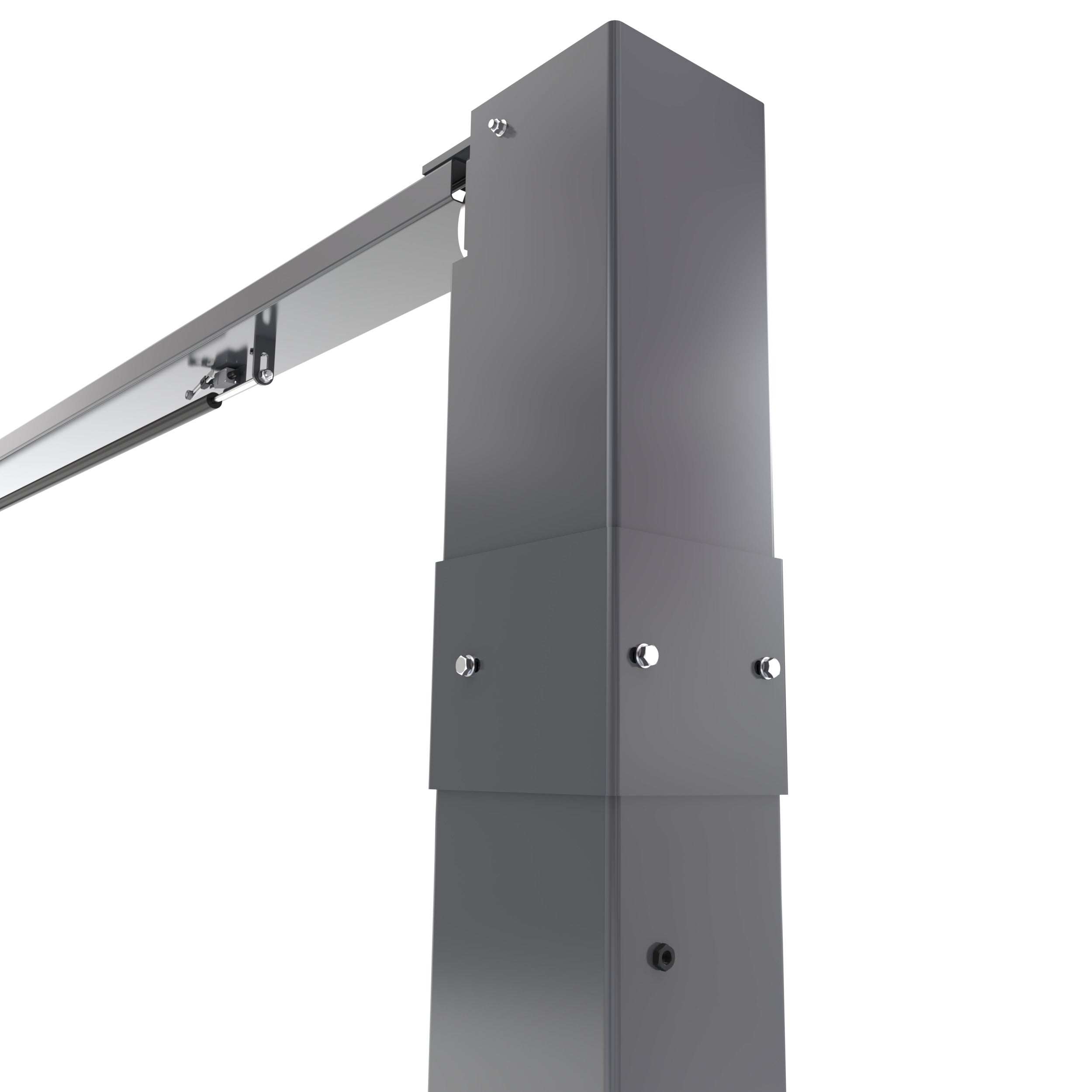 BendPak 20AP-192 column extension detail for super-duty two-post lift height.