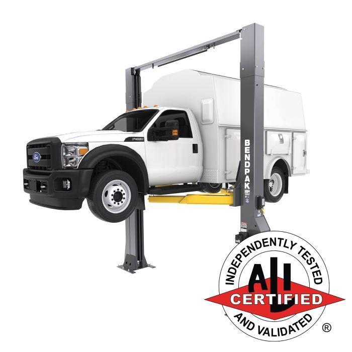 BendPak 20AP-192 Super-Duty Two-Post Car Lift - 20,000-lbs. Capacity - 192-in. Extended Height