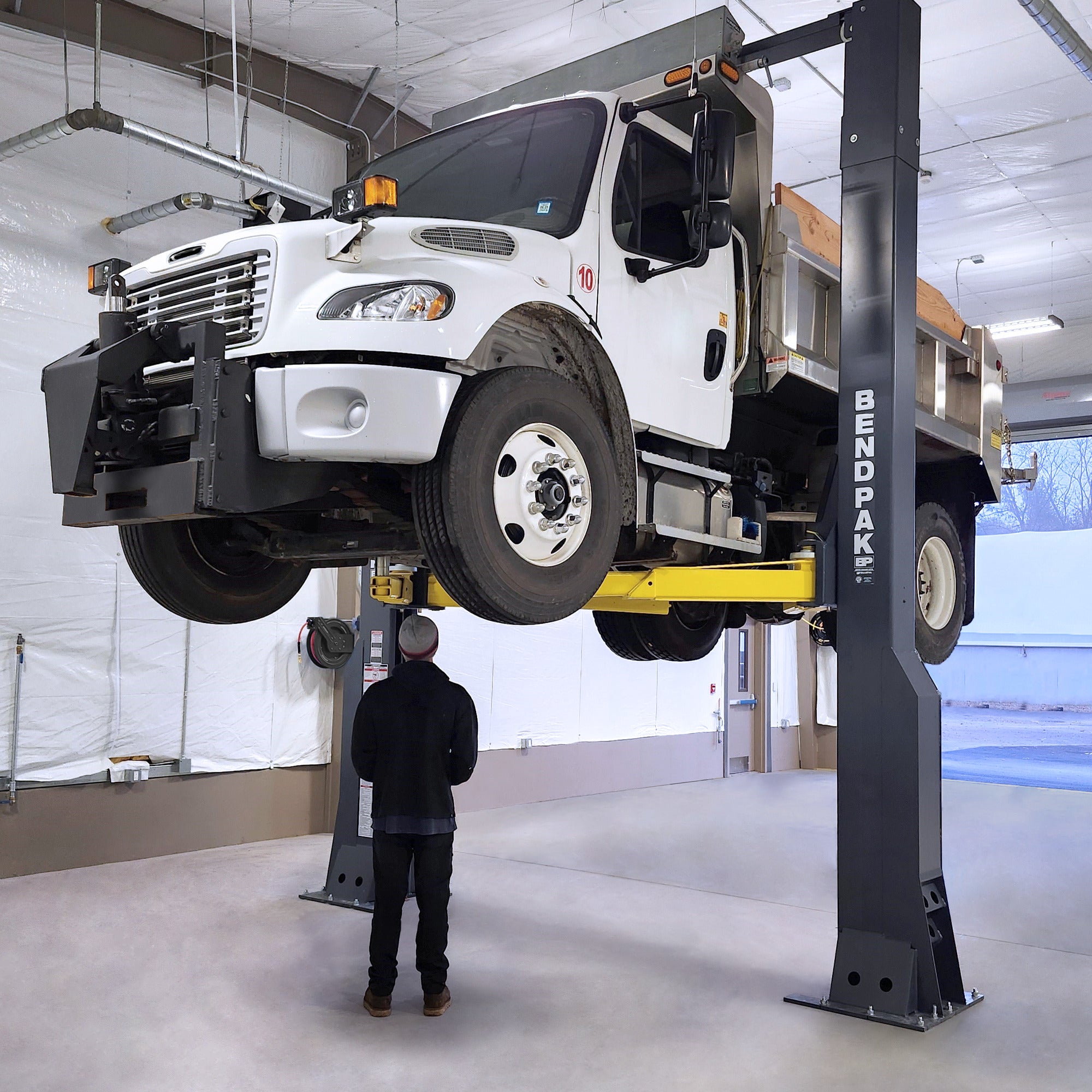 BendPak 20AP-192 Super-Duty Two-Post Car Lift - 20,000-lbs. Capacity - 192-in. Extended Height