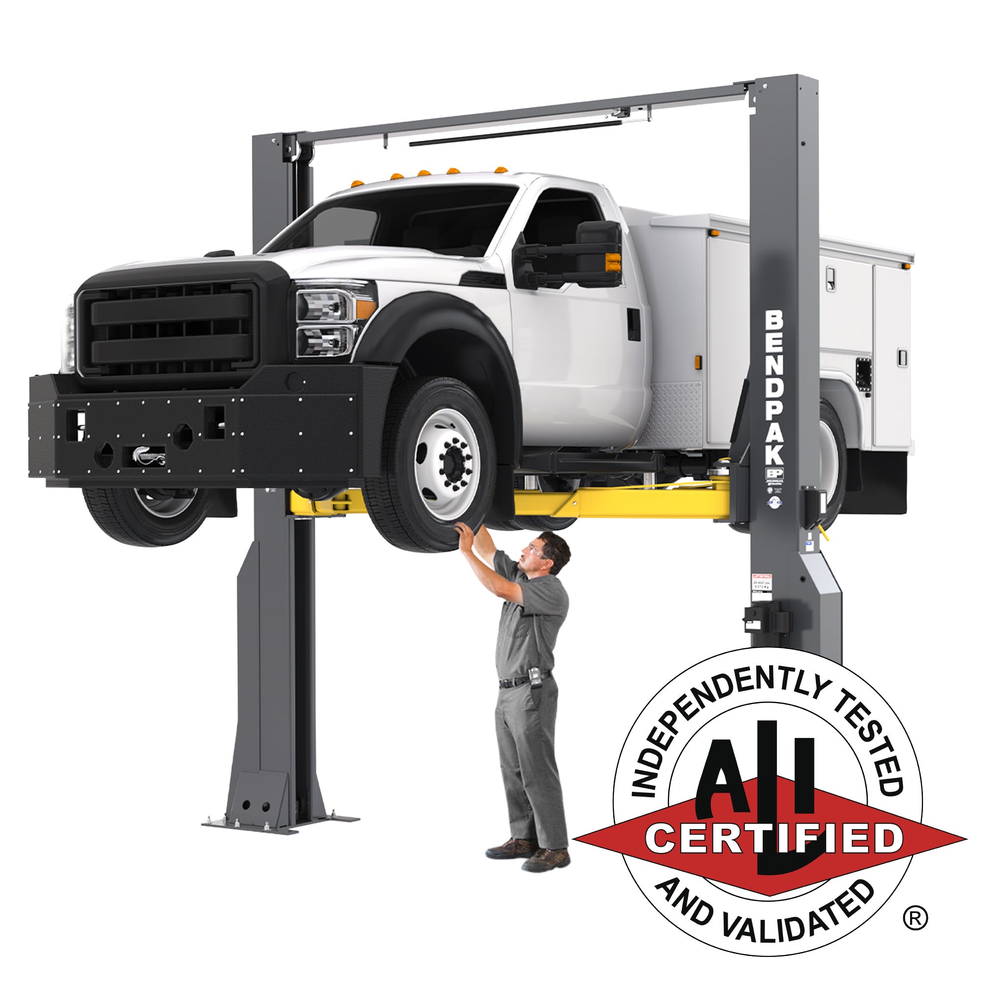 BendPak 20AP Super-Duty Two-Post Car Lift - 20,000-lbs. Capacity