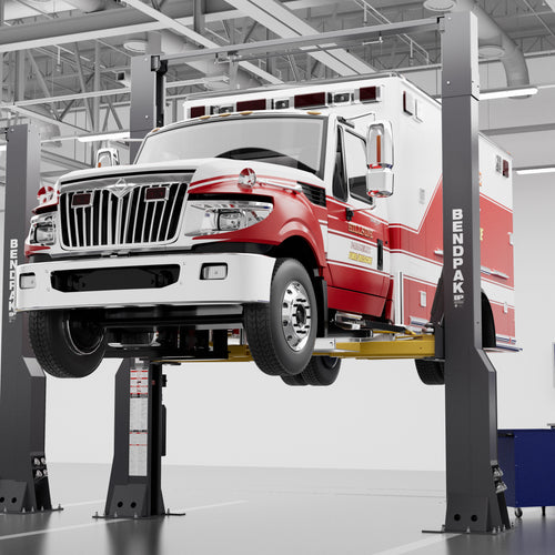 BendPak 20AP-192 Super-Duty Two-Post Car Lift - 20,000-lbs. Capacity - 192-in. Extended Height