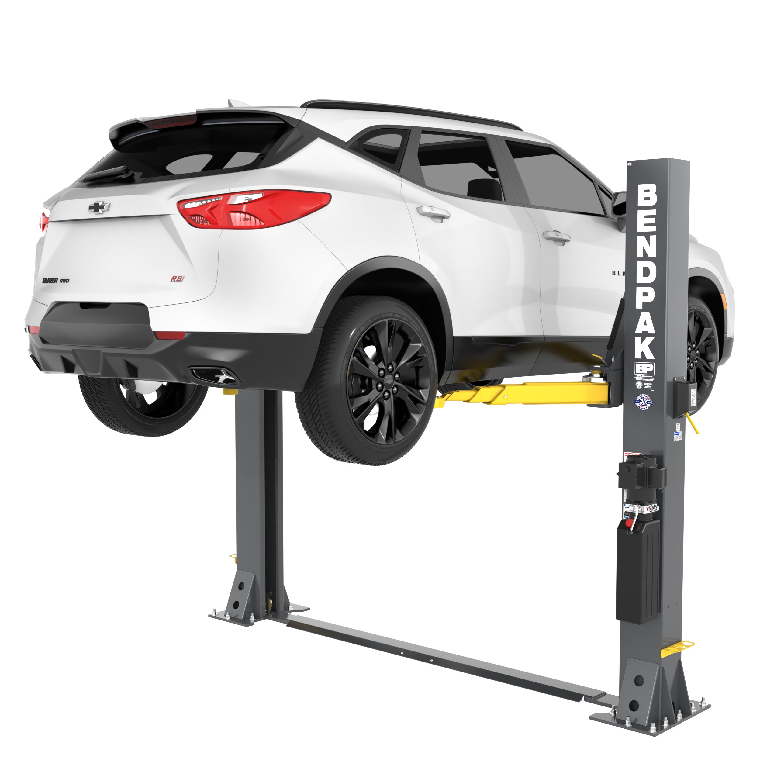 BendPak 9APF Two-Post Lift for Low Ceilings - 9,000 lb Capacity