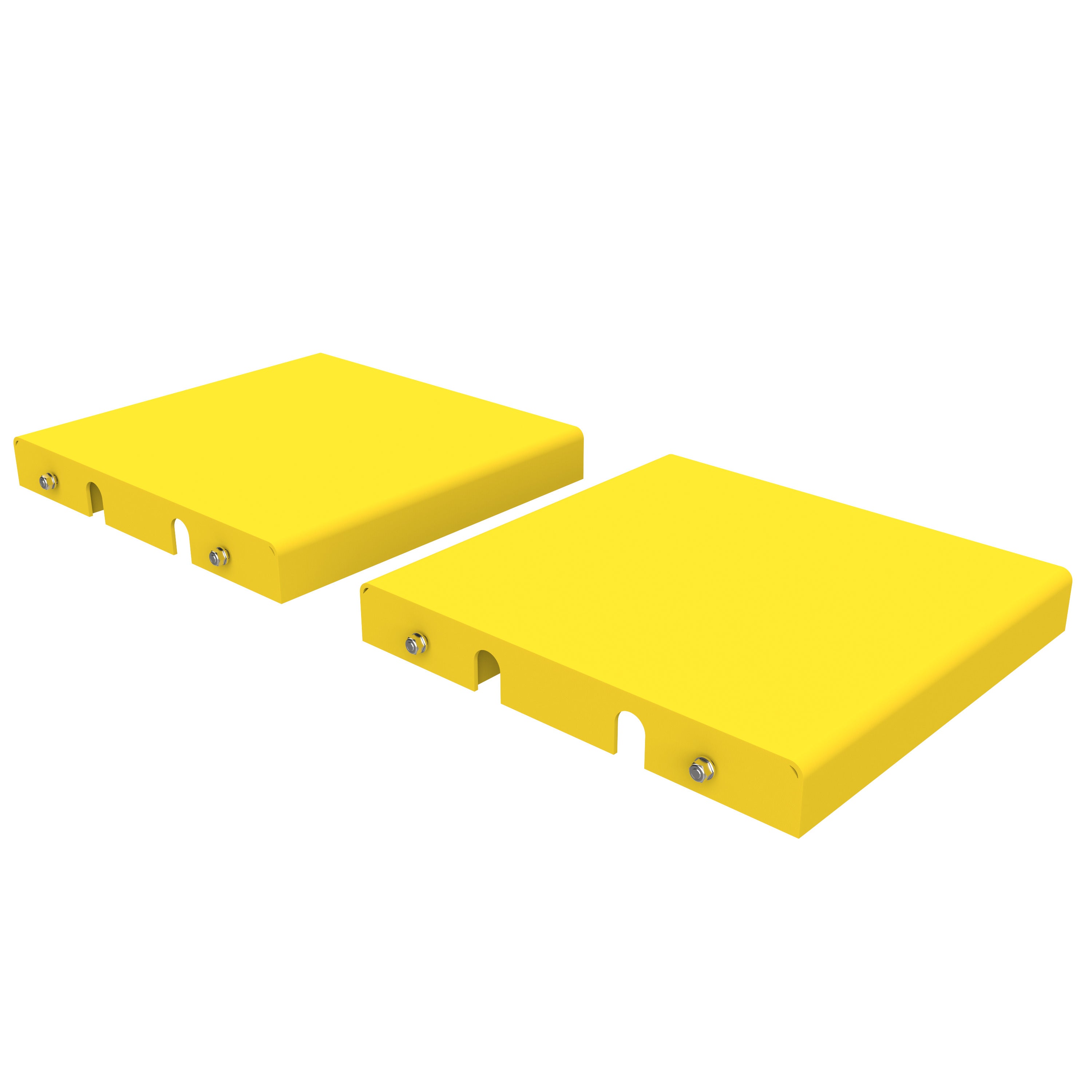 Set of two BendPak ramp filler-plate extensions designed for P-9000 Series low-rise lifts.