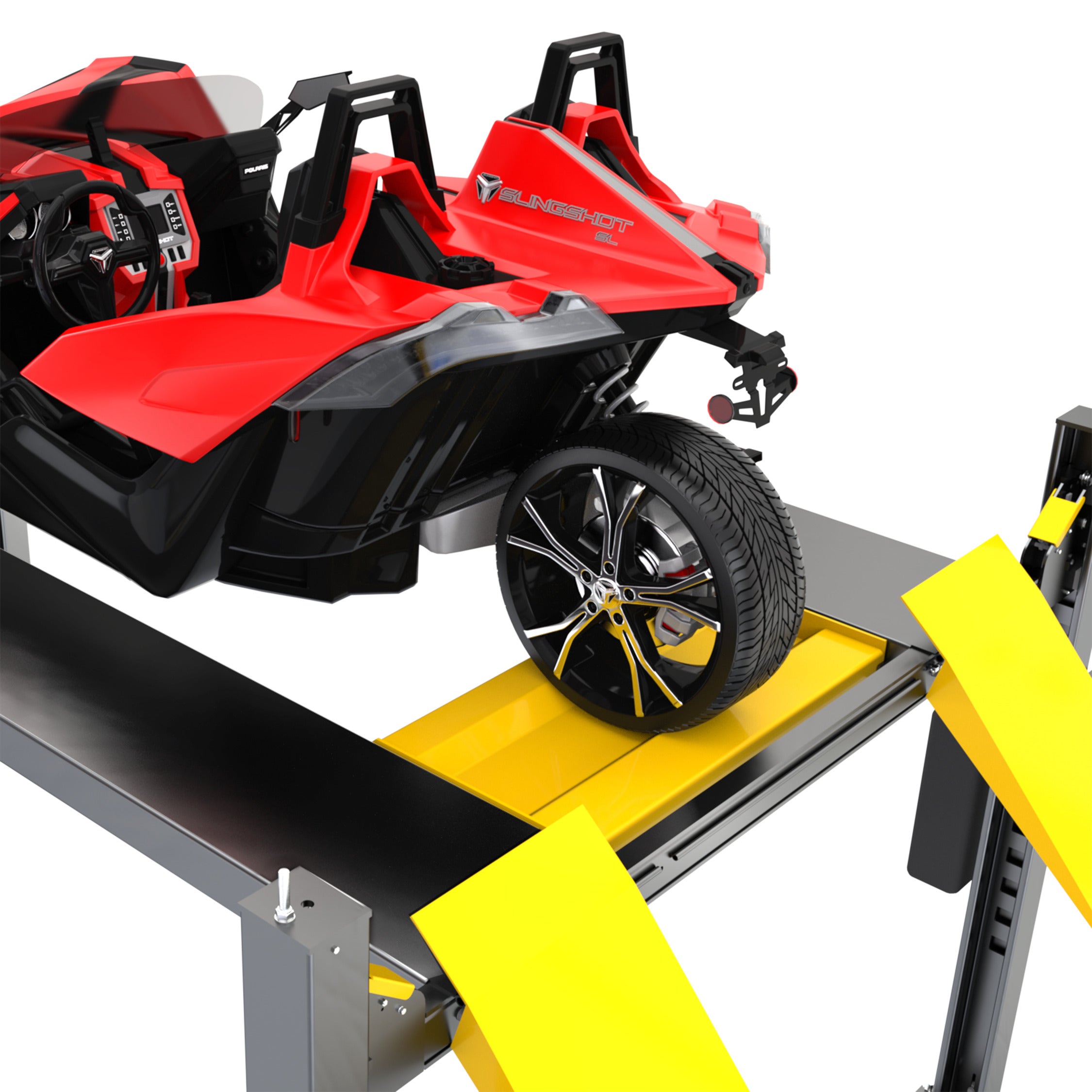 BendPak Third-Wheel Kit for Four-Post Lifts - Wide Runway Setting
