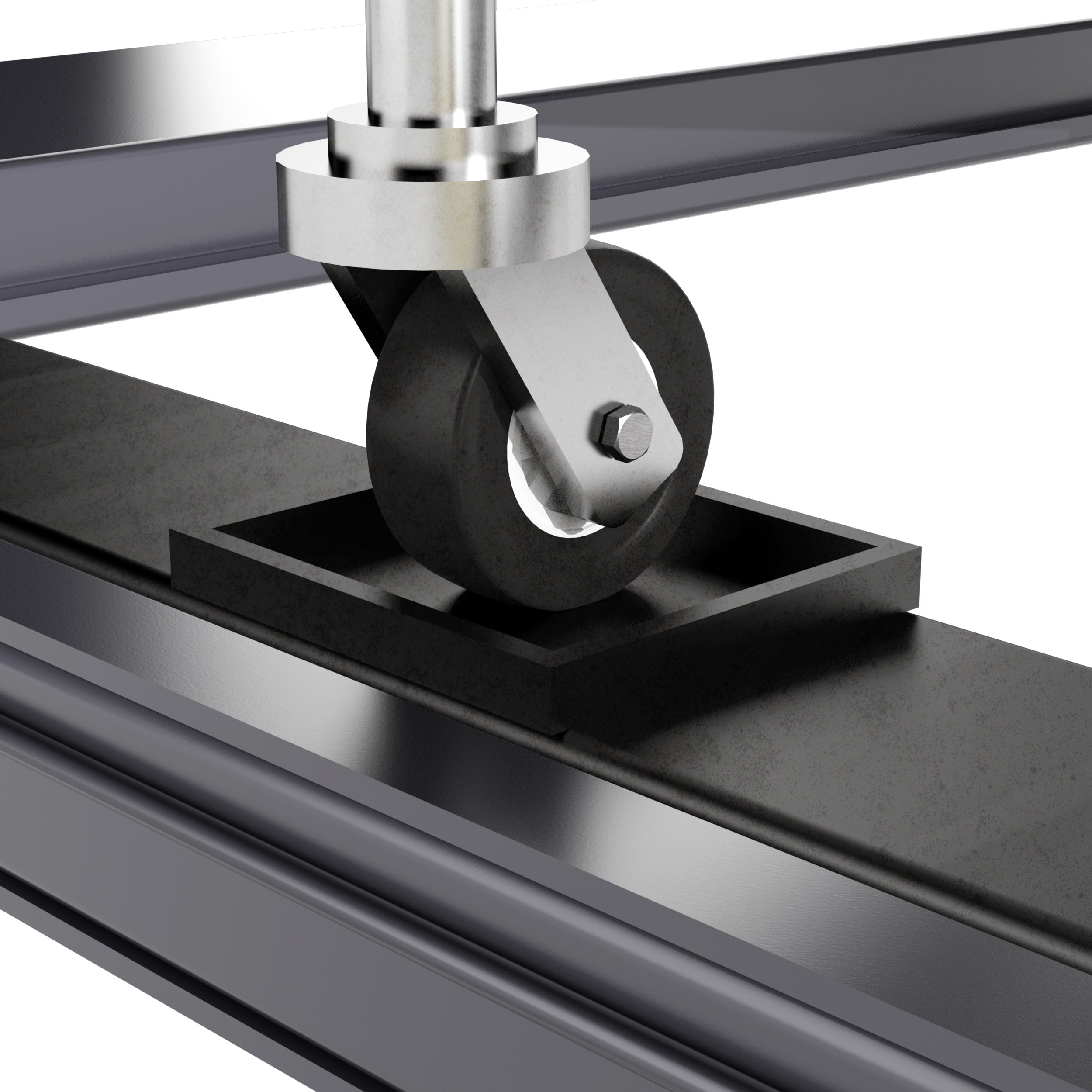 BendPak HD-7500BLX boat storage lift with tongue platform for trailer support.