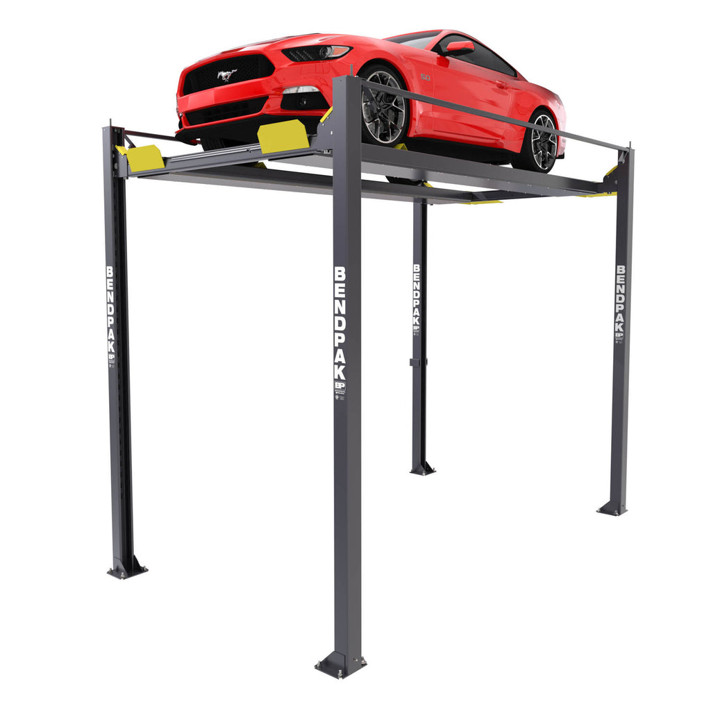 BendPak HD-7PXW 7,000-lb. wide four-post lift for vehicle storage