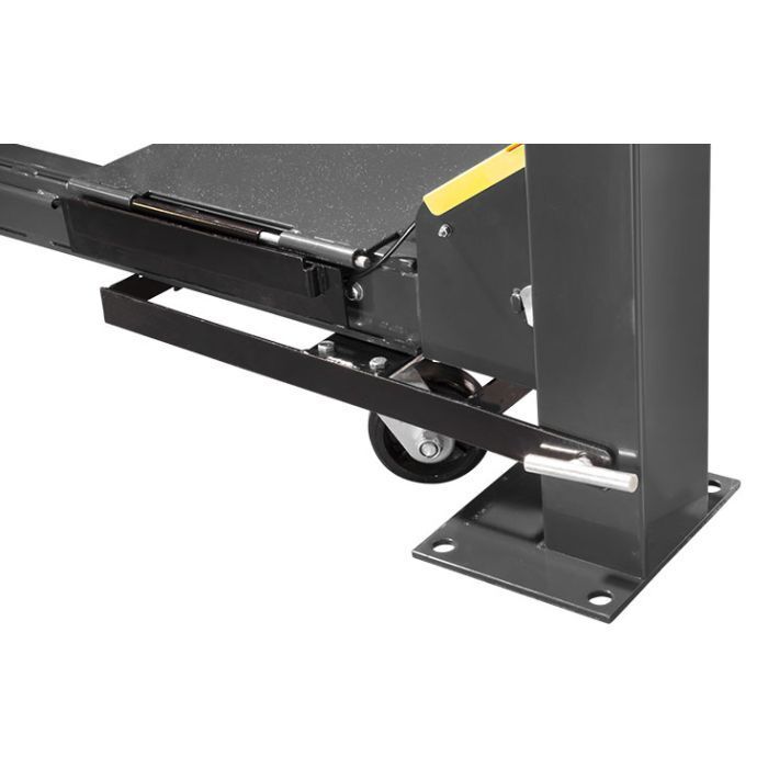 BendPak HD-9 9,000-lb. four-post lift for residential vehicle parking and storage