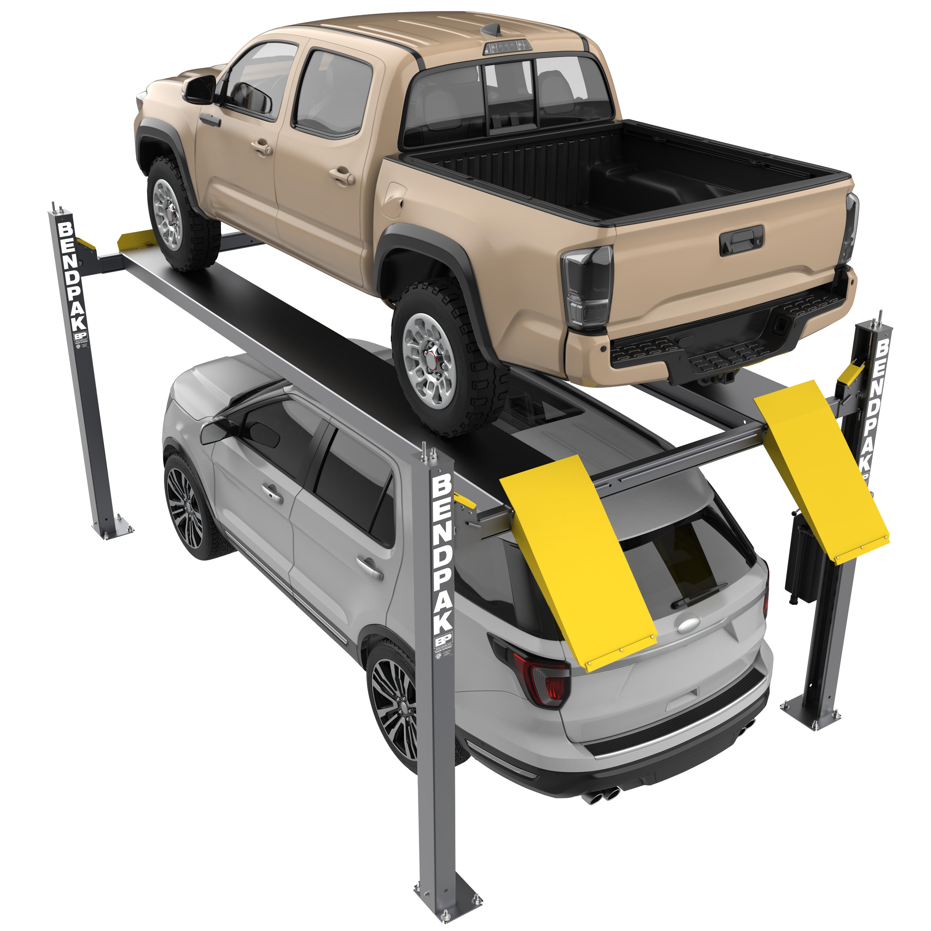 BendPak HD-9EWT Four-Post Lift - 9,000-lbs. Capacity