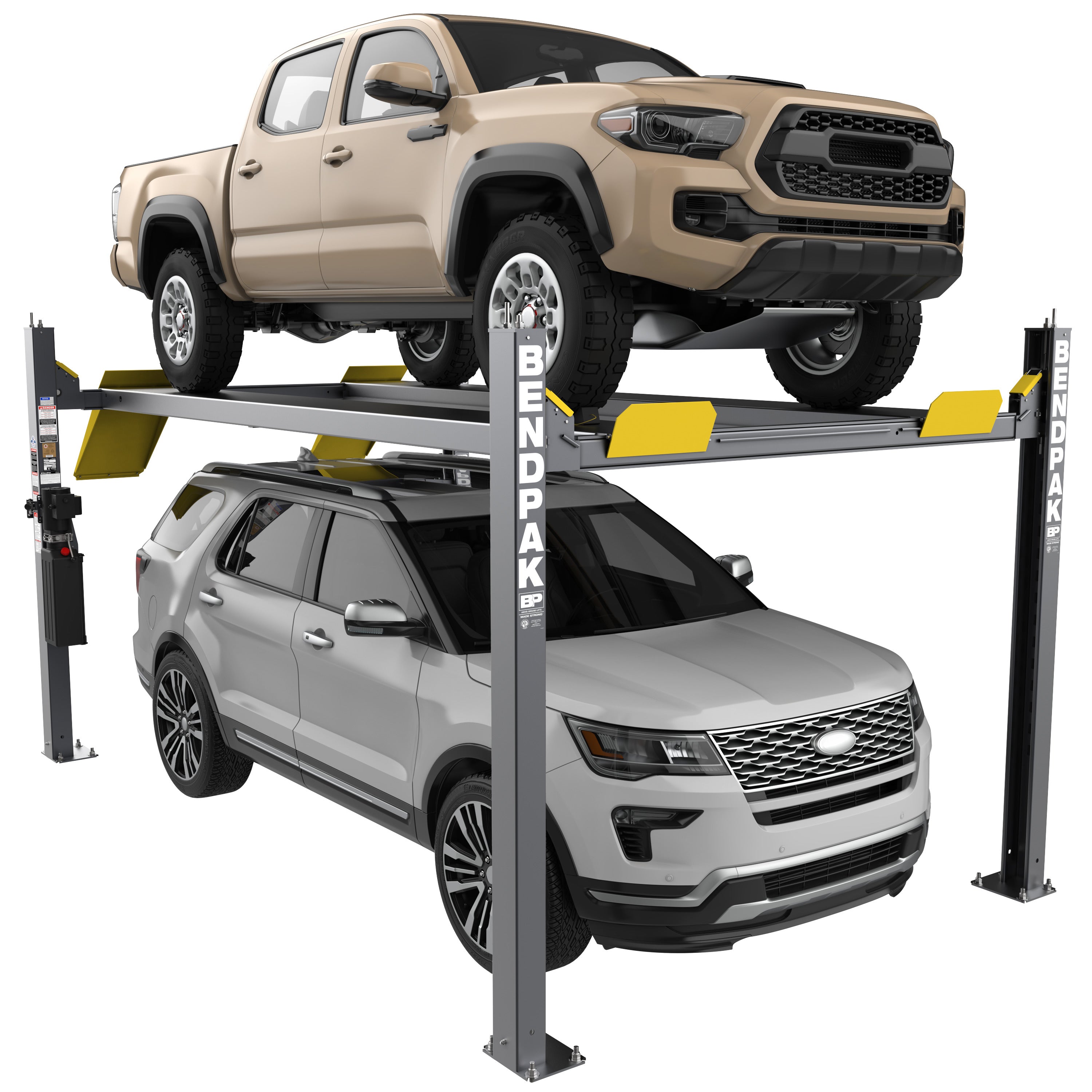 BendPak HD-9EWT Four-Post Lift - 9,000-lbs. Capacity