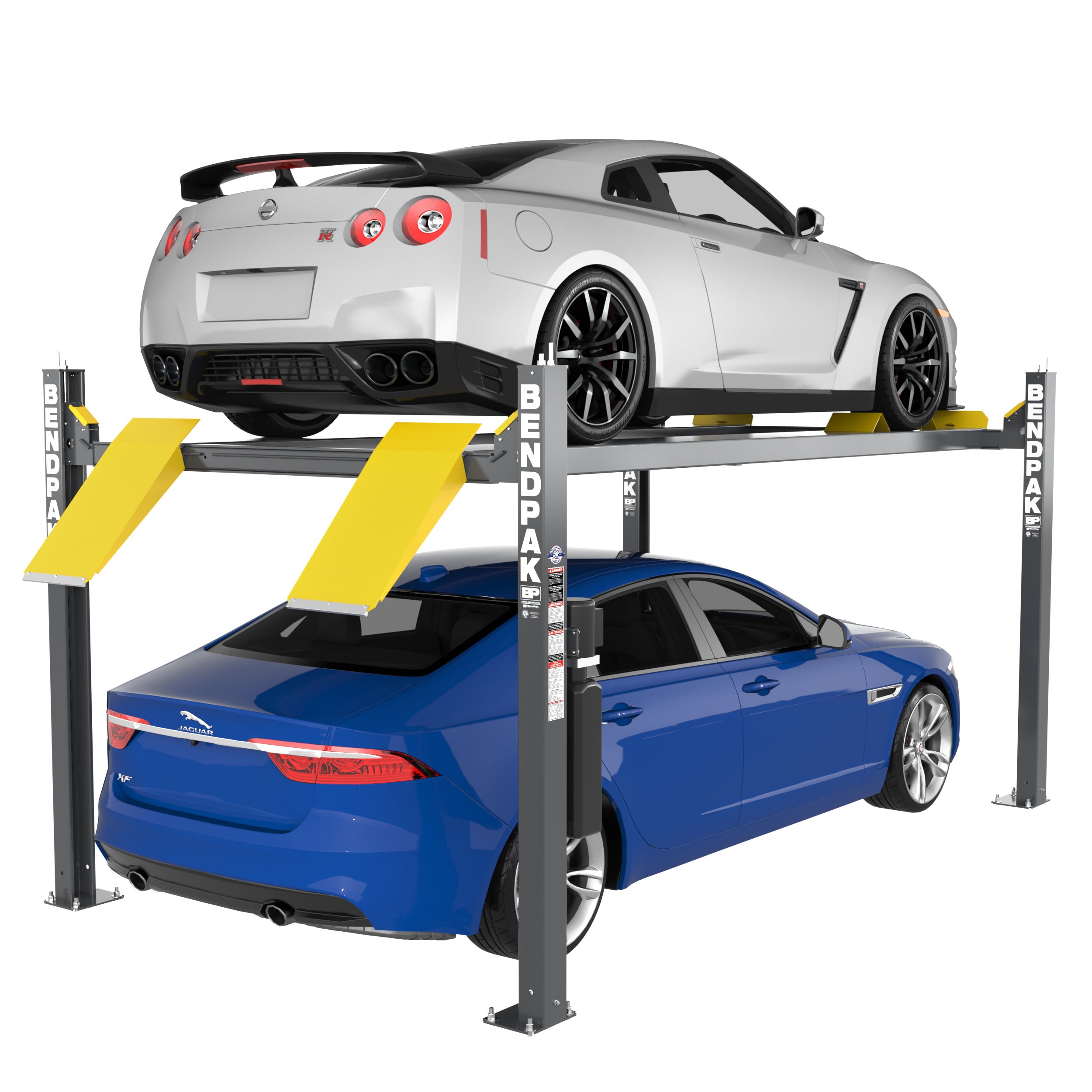 BendPak HD-9EWT Four-Post Lift - 9,000-lbs. Capacity