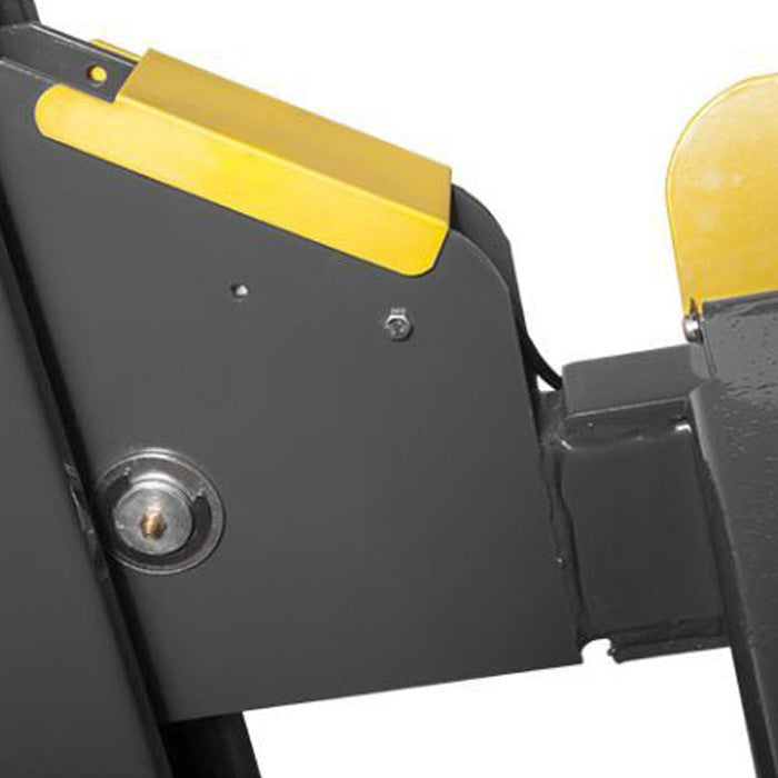 BendPak HD-9XW four-post lift built for extra-wide vehicle service and storage.